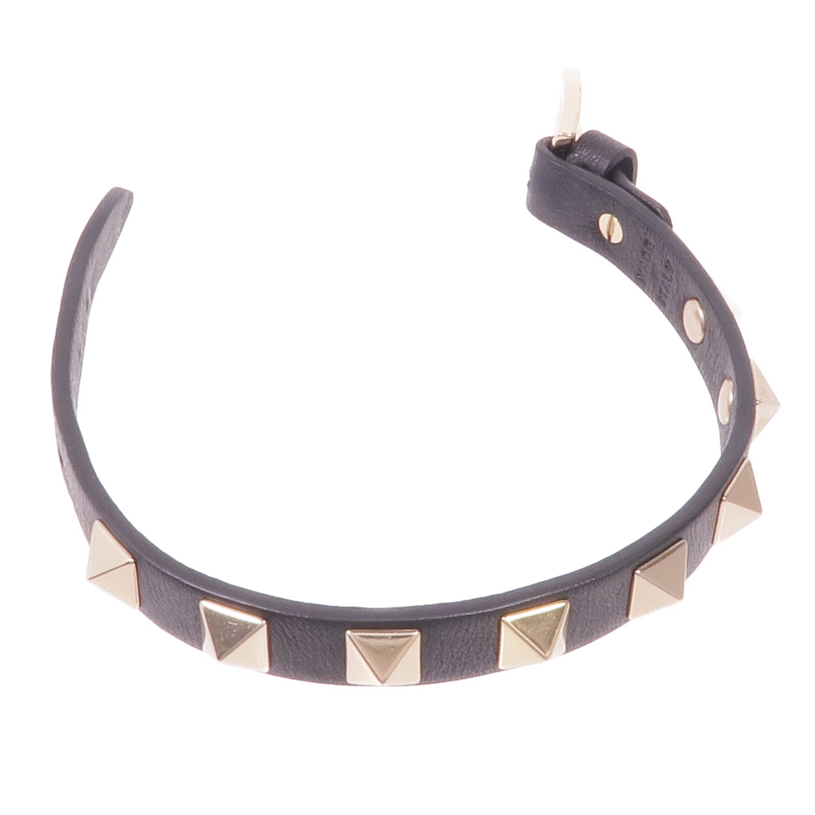 Valentino 牛皮皮革/金屬Bracelet手帶