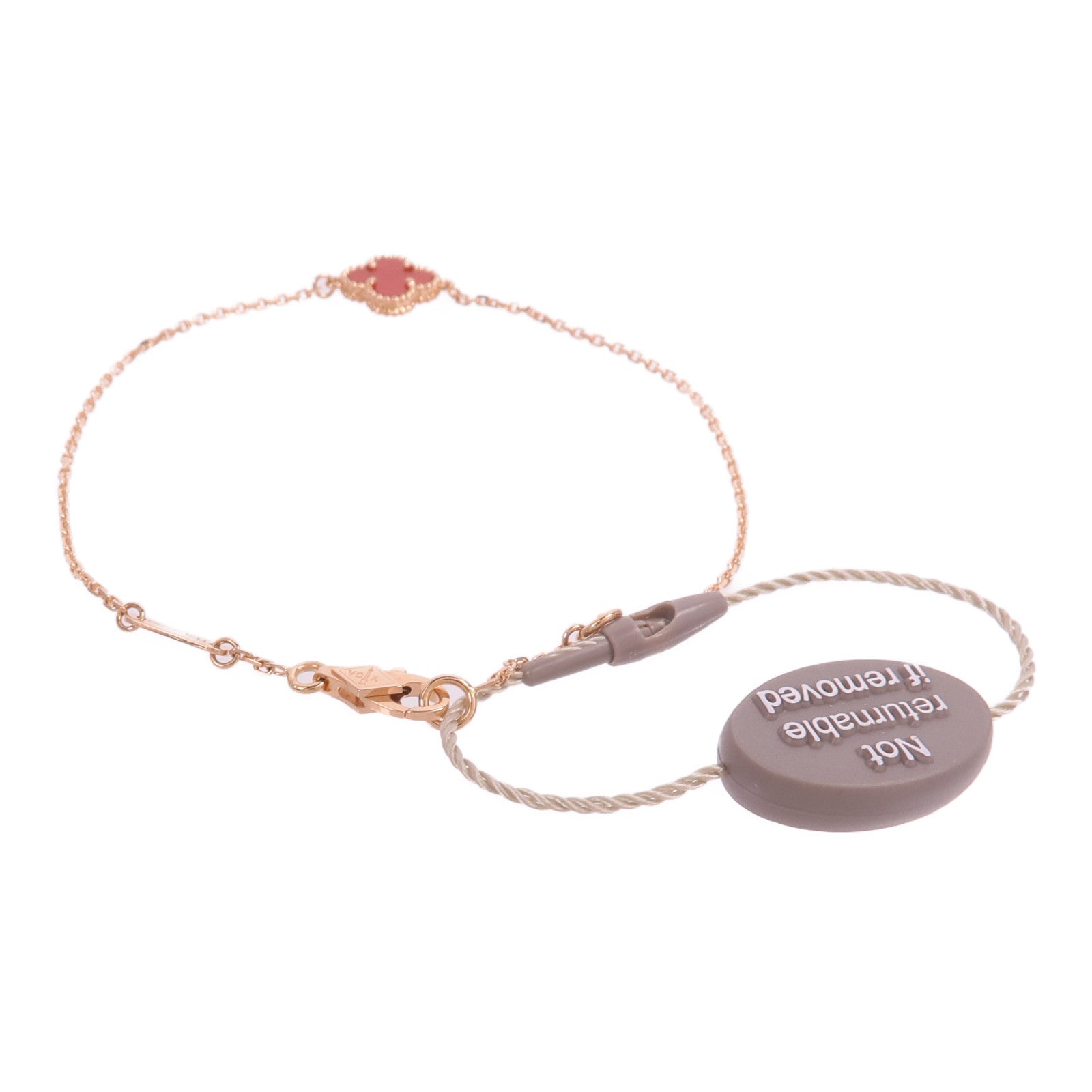 Van Cleef & Arpels 18K玫瑰金Sweet Alhambra Bracelet手鏈