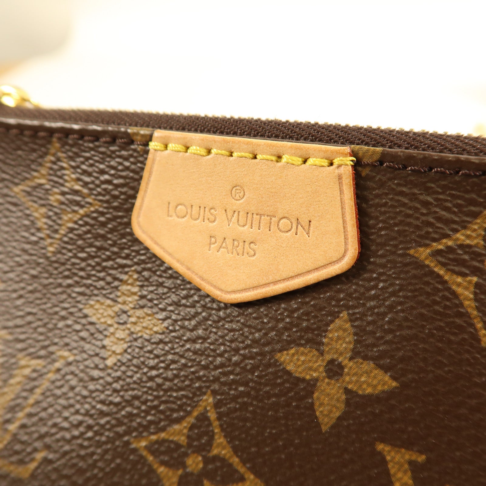 LOUIS VUITTON Monogram Multi Pochette Accessoires金扣肩背袋