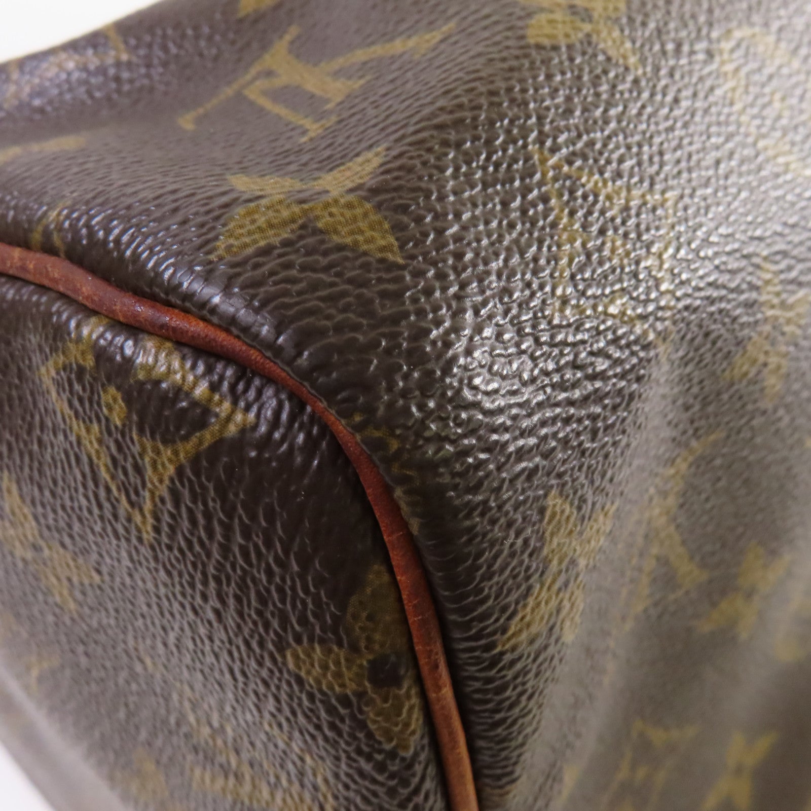 LOUIS VUITTON 【激減優惠】Monogram Speedy 30金扣手挽袋啡色