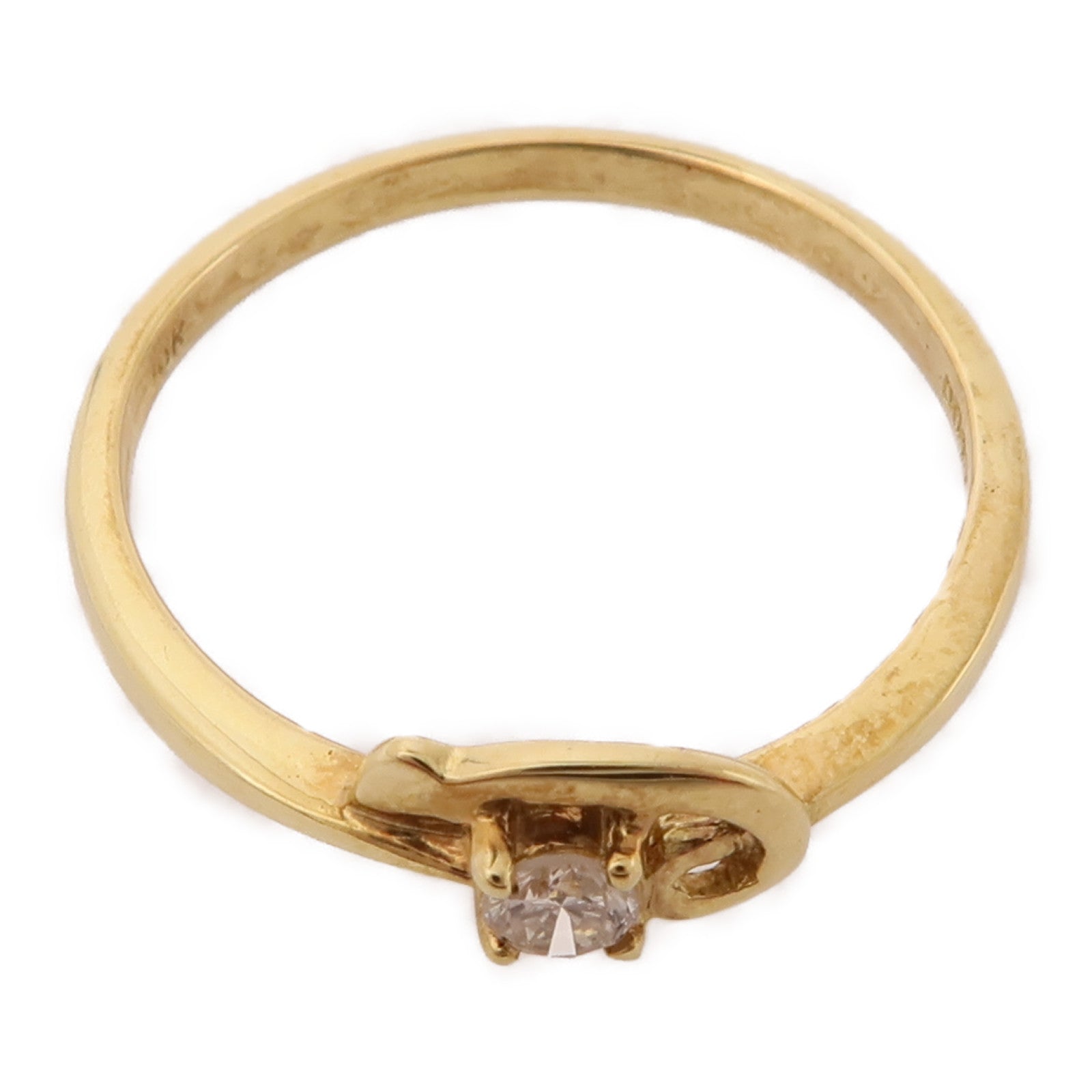 JEWELRY 18K黃金Diamond Ring鑽石戒指US#6