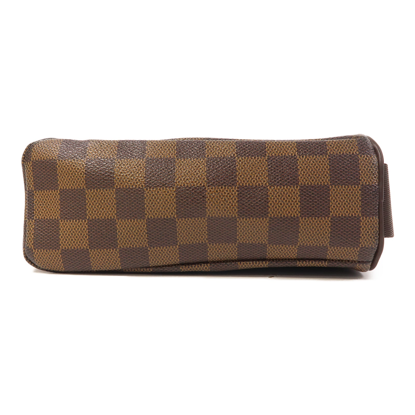 LOUIS VUITTON 【激減優惠】Damier Ebene Olav PM金扣肩背袋啡色