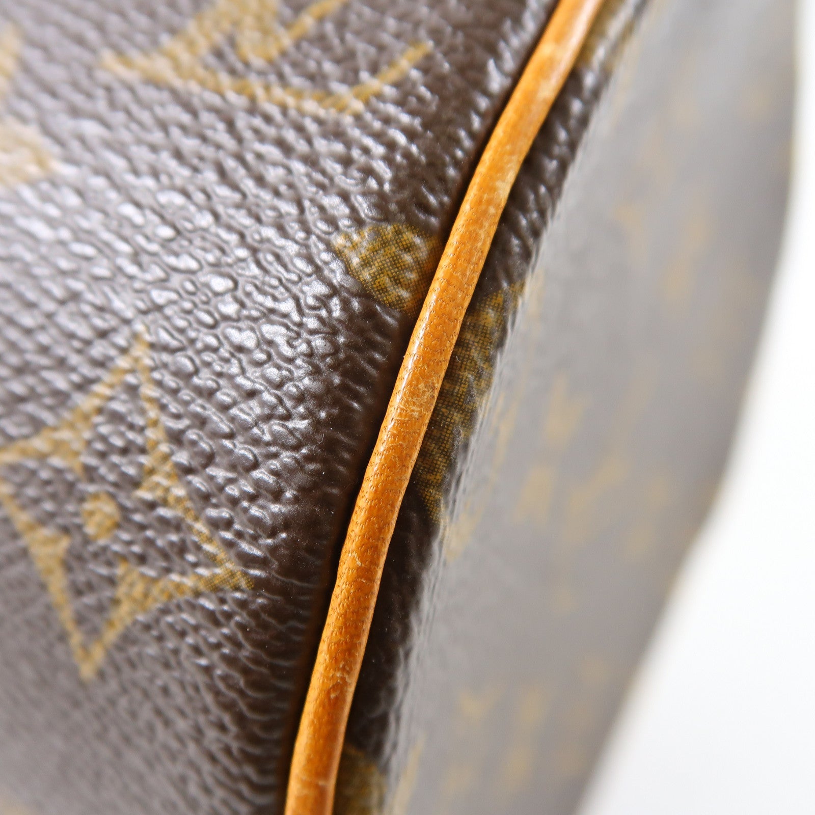 LOUIS VUITTON Monogram Papillon金扣手挽袋/肩背袋啡色