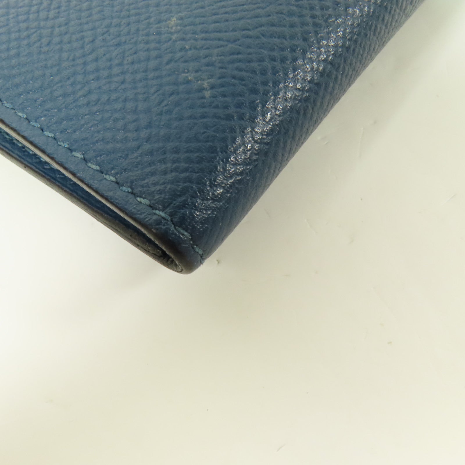 HERMES 【激減優惠】Epsom皮革Bearn Trifold Wallet銀扣長錢包