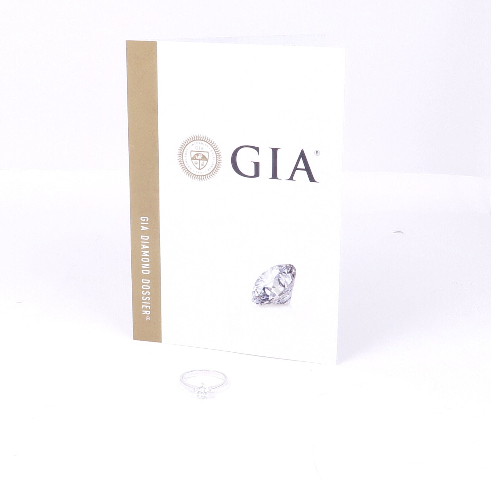 JEWELRY 18K白金Diamond Ring鑽石戒指US#6.25