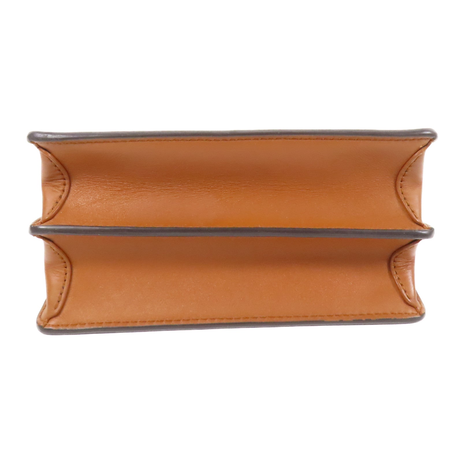 LOUIS VUITTON Monogram Reverse Mini Dauphine金扣肩背袋