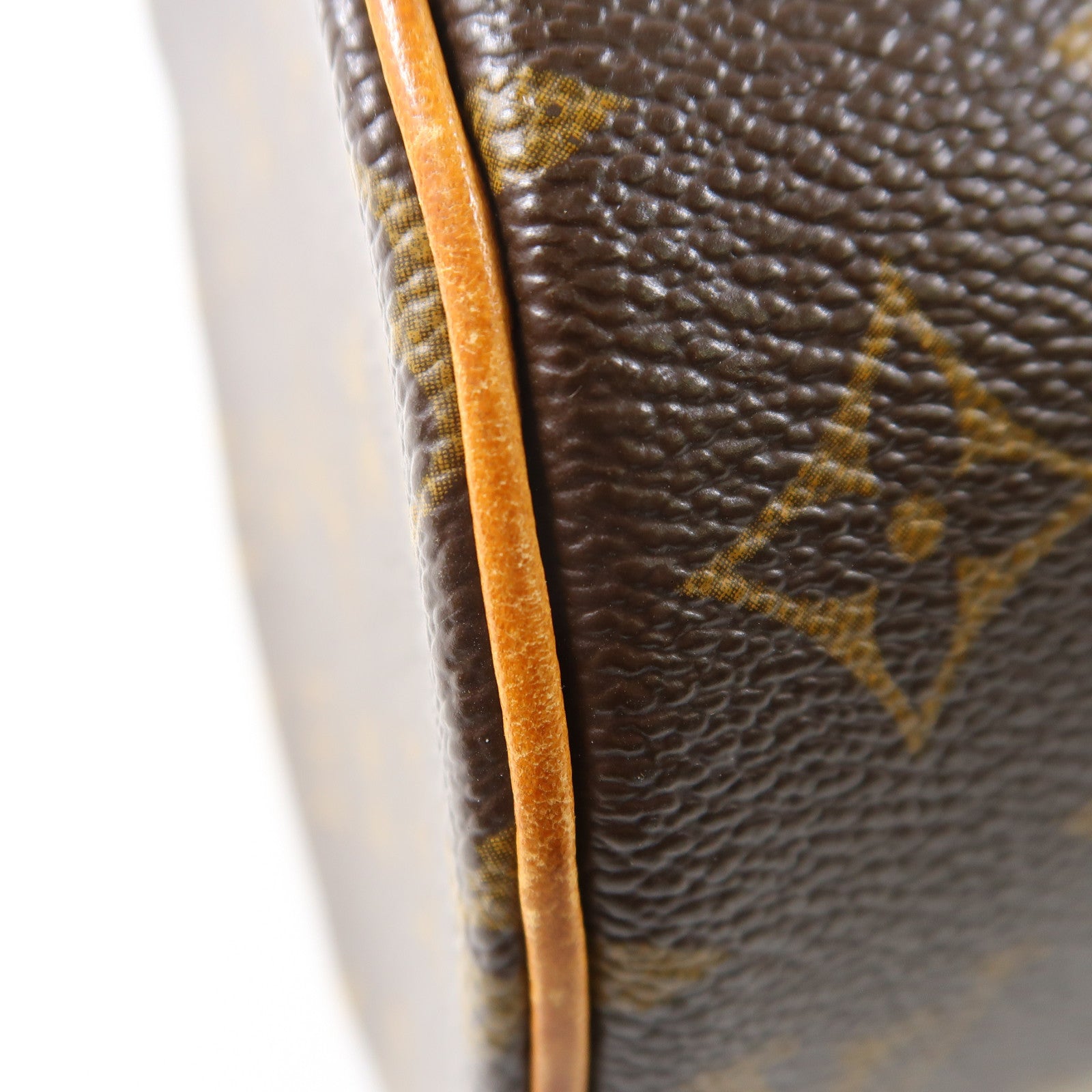 LOUIS VUITTON Monogram Papillon金扣手挽袋/肩背袋啡色