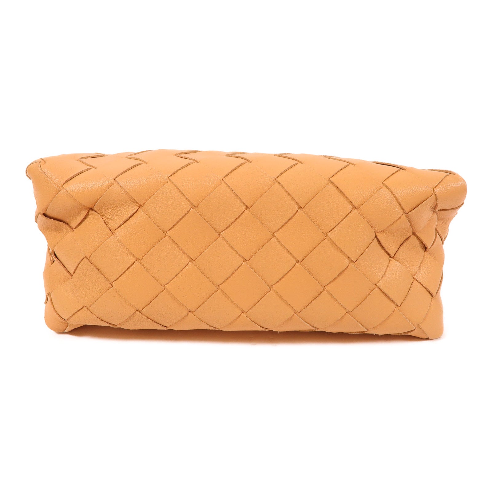 BOTTEGA VENETA 【激減優惠】羊皮皮革Pouch金扣化妝袋