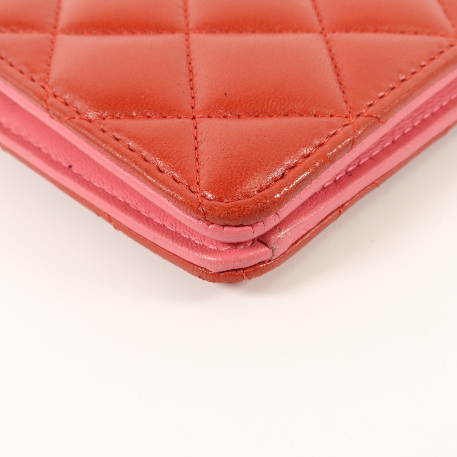 CHANEL 羊皮皮革Bifold Long Wallet長錢包