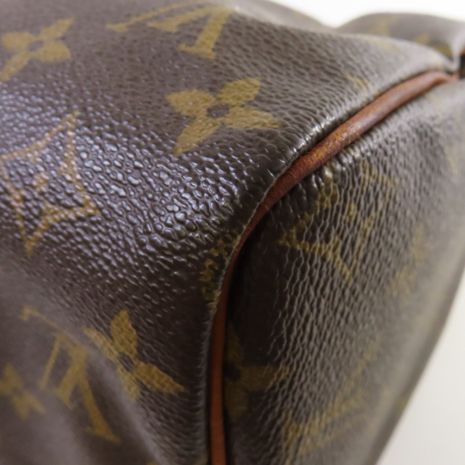 LOUIS VUITTON 【激減優惠】Monogram Speedy 30金扣手挽袋啡色