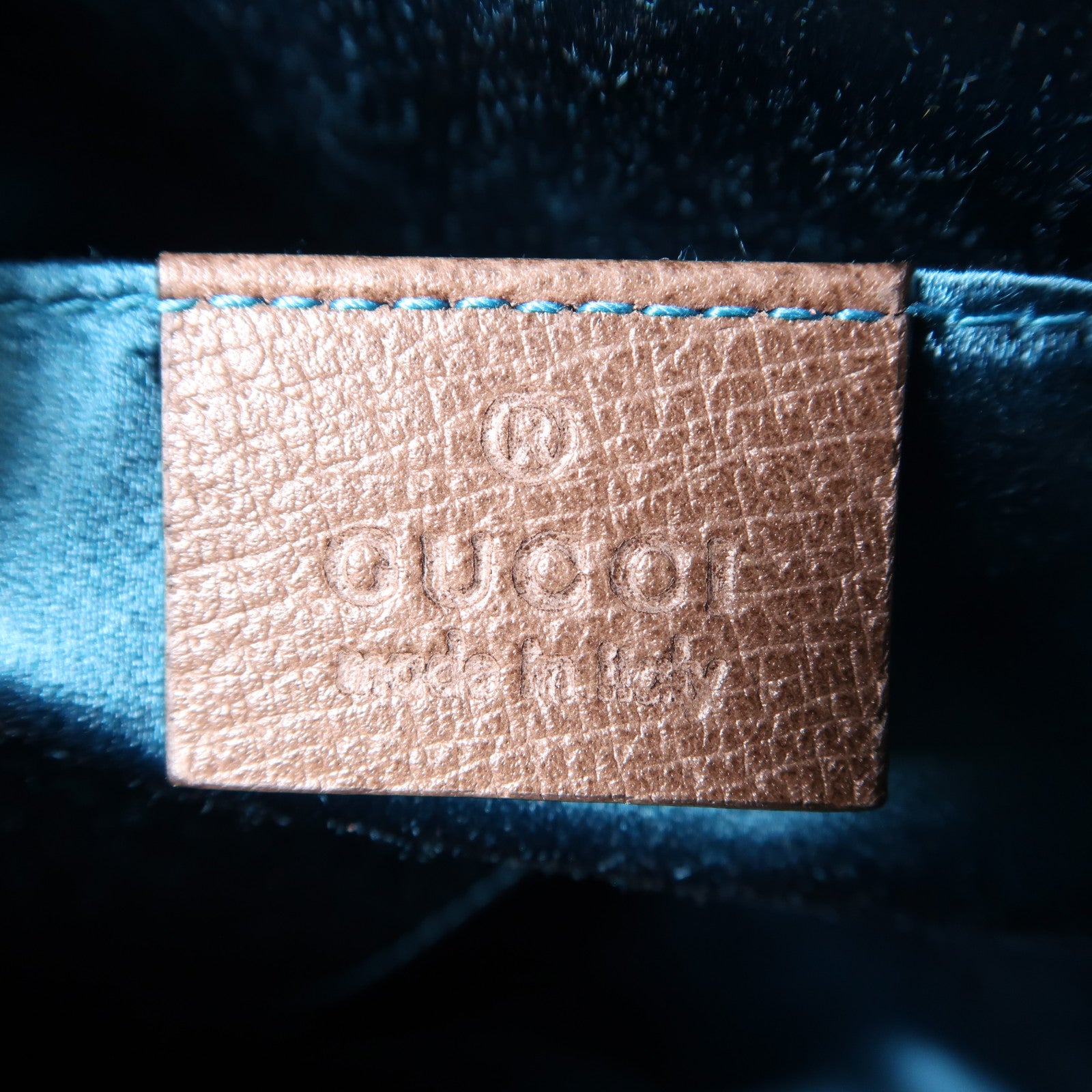 GUCCI 塗層帆布Ophidia GG金扣肩背袋