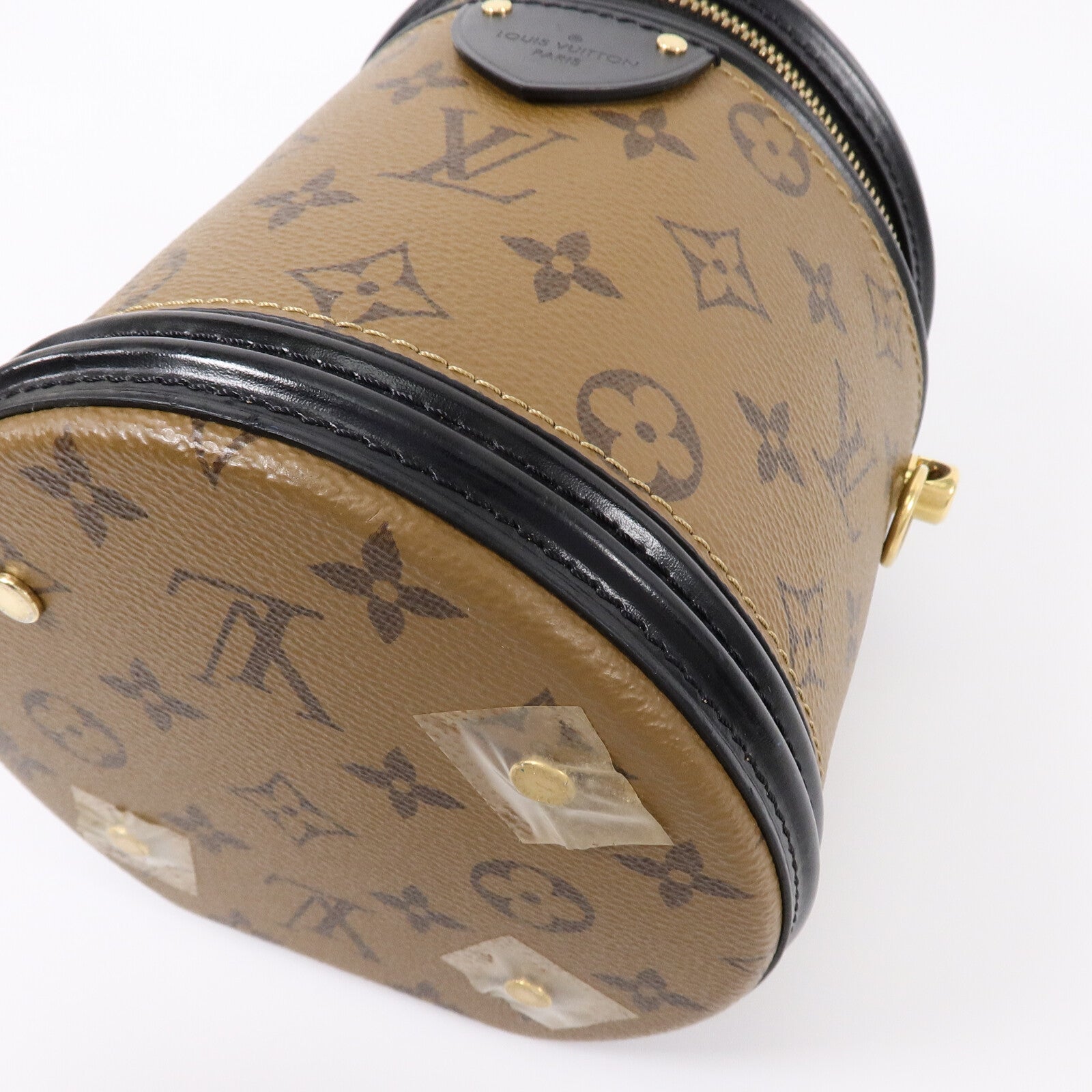 LOUIS VUITTON Monogram Reverse Cannes手挽肩背兩用袋