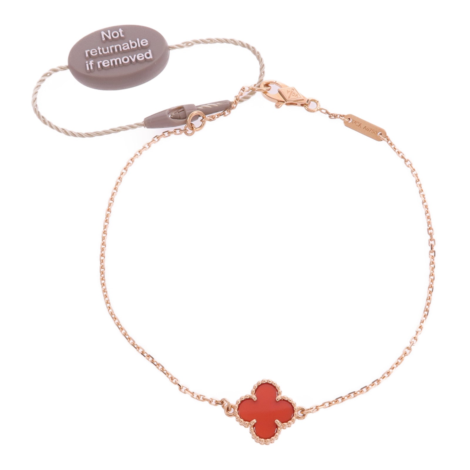 Van Cleef & Arpels 18K玫瑰金Sweet Alhambra Bracelet手鏈