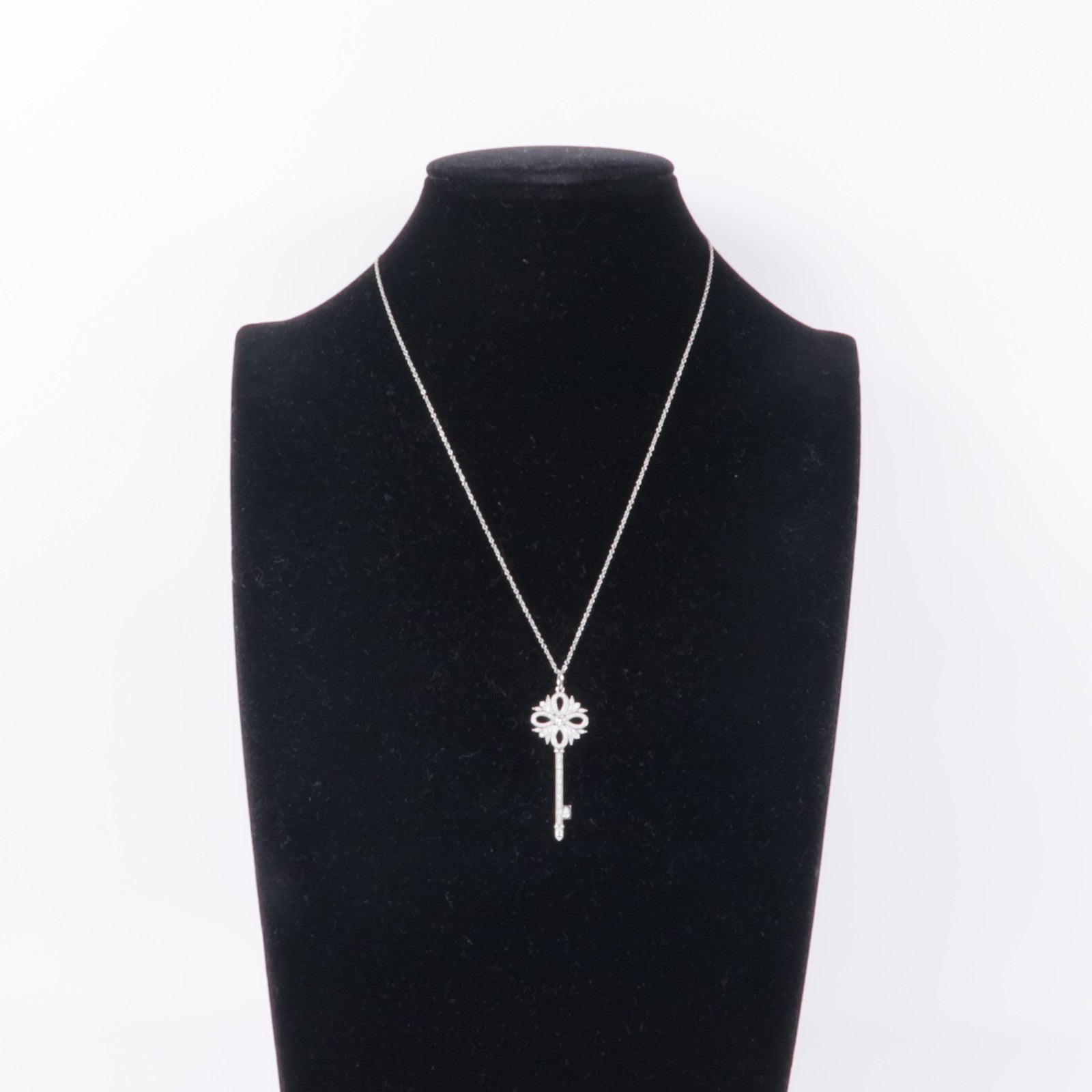 TIFFANY＆CO PT950鉑金Victoria Necklace項鍊