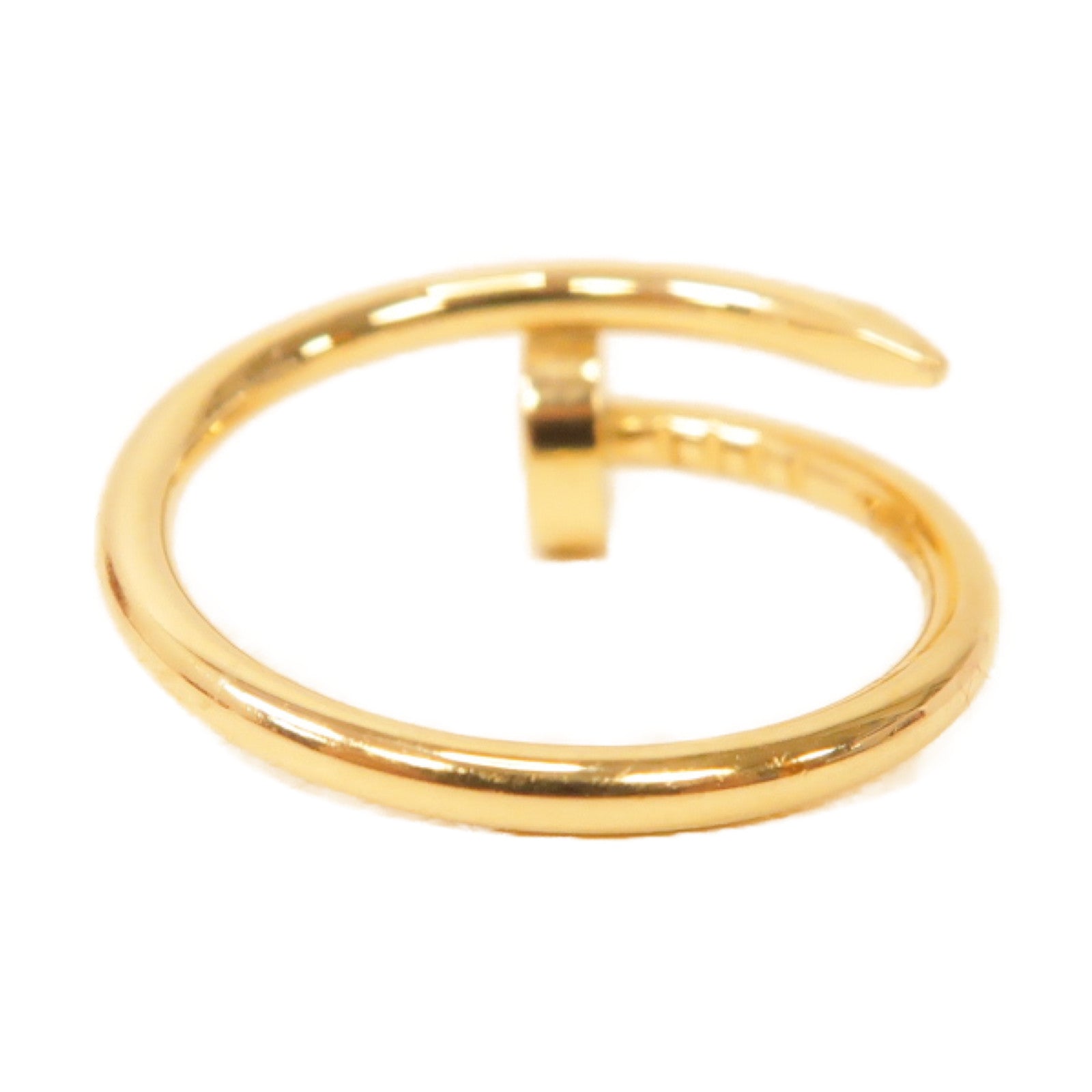 CARTIER 18K黃金Juste Un Clou Ring戒指US#6/Cartier#50