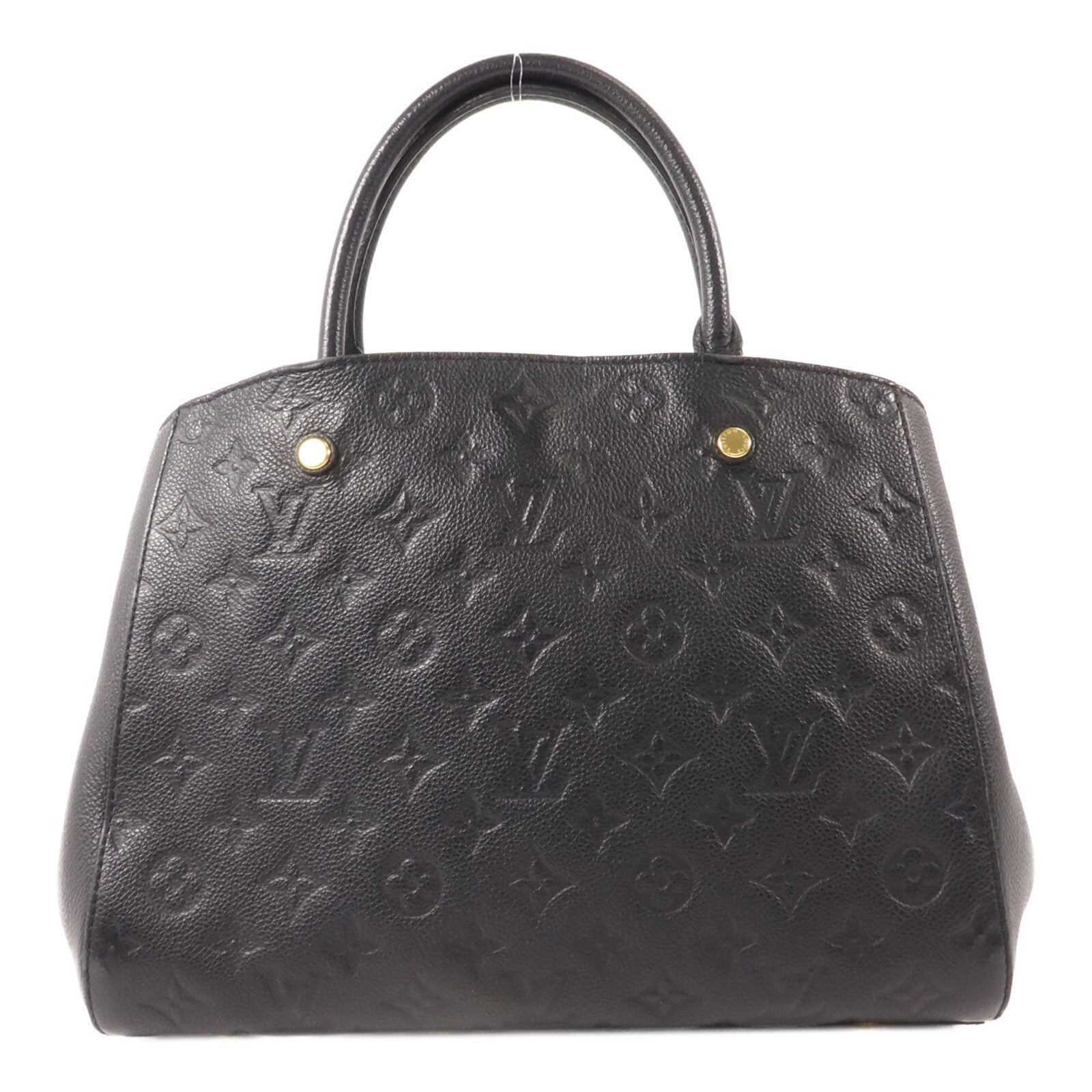 LOUIS VUITTON Monogram Empreinte Montaigne MM手挽肩背兩用袋