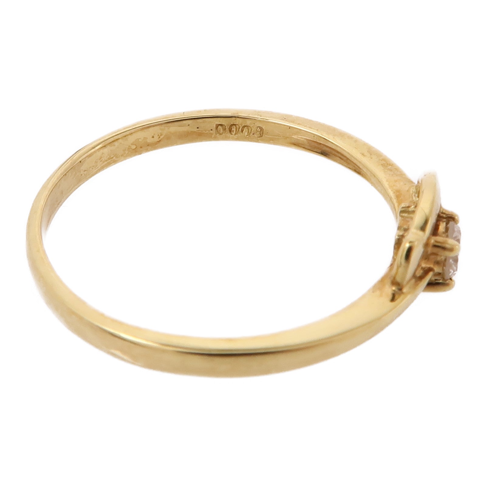 JEWELRY 18K黃金Diamond Ring鑽石戒指US#6