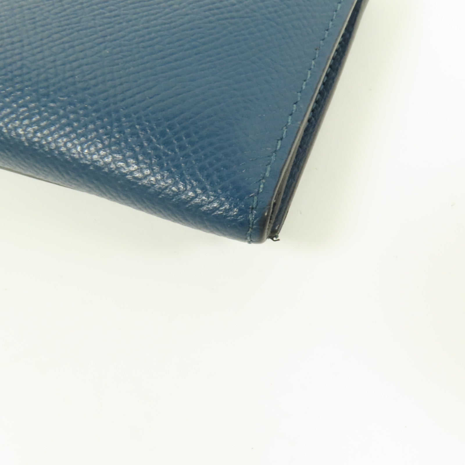 HERMES 【激減優惠】Epsom皮革Bearn Trifold Wallet銀扣長錢包