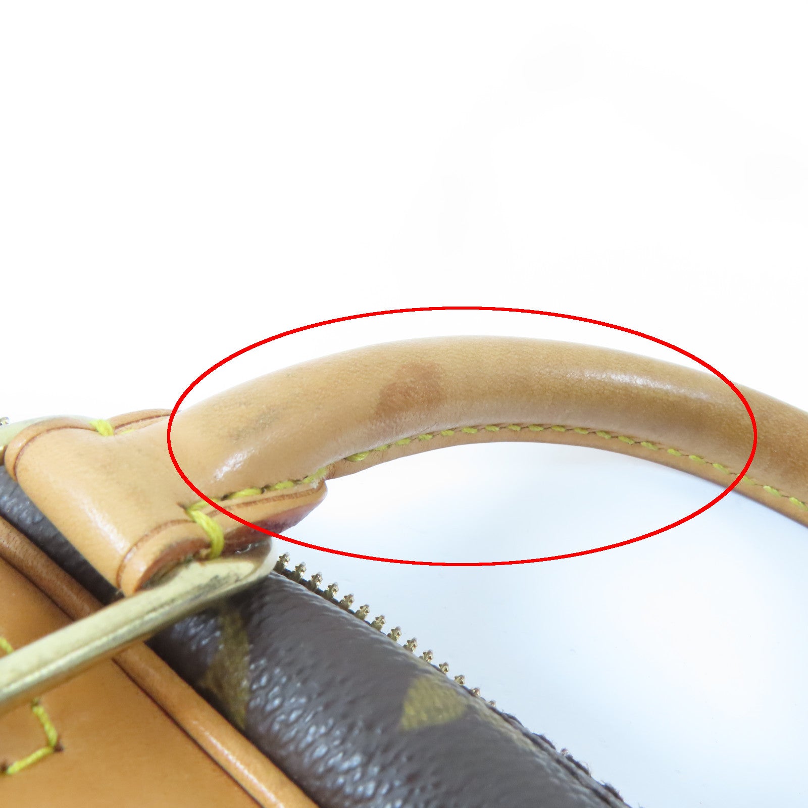 LOUIS VUITTON 【激減優惠】Monogram Trouville Boston Bag金扣手挽袋啡色