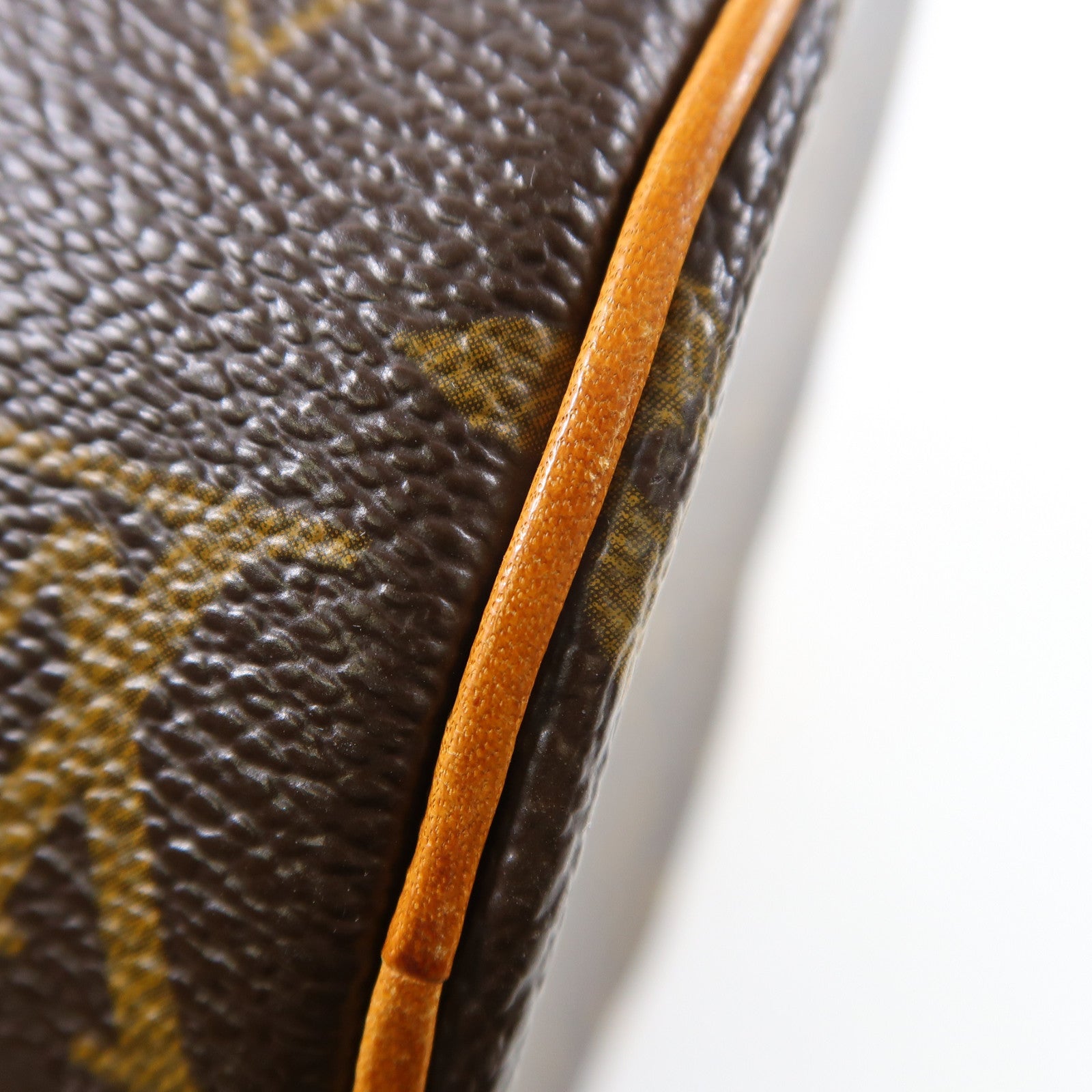 LOUIS VUITTON Monogram Papillon金扣手挽袋/肩背袋啡色