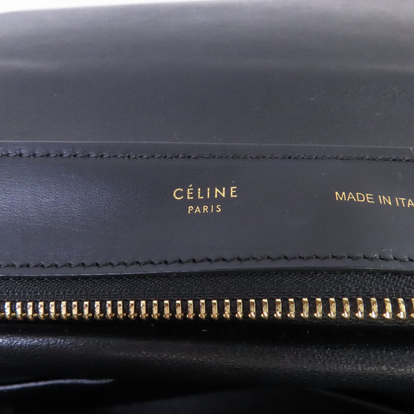 CELINE 牛皮皮革Trapeze 2Way Shoulder Bag金扣手挽肩背兩用袋紅色/黑色/啡色