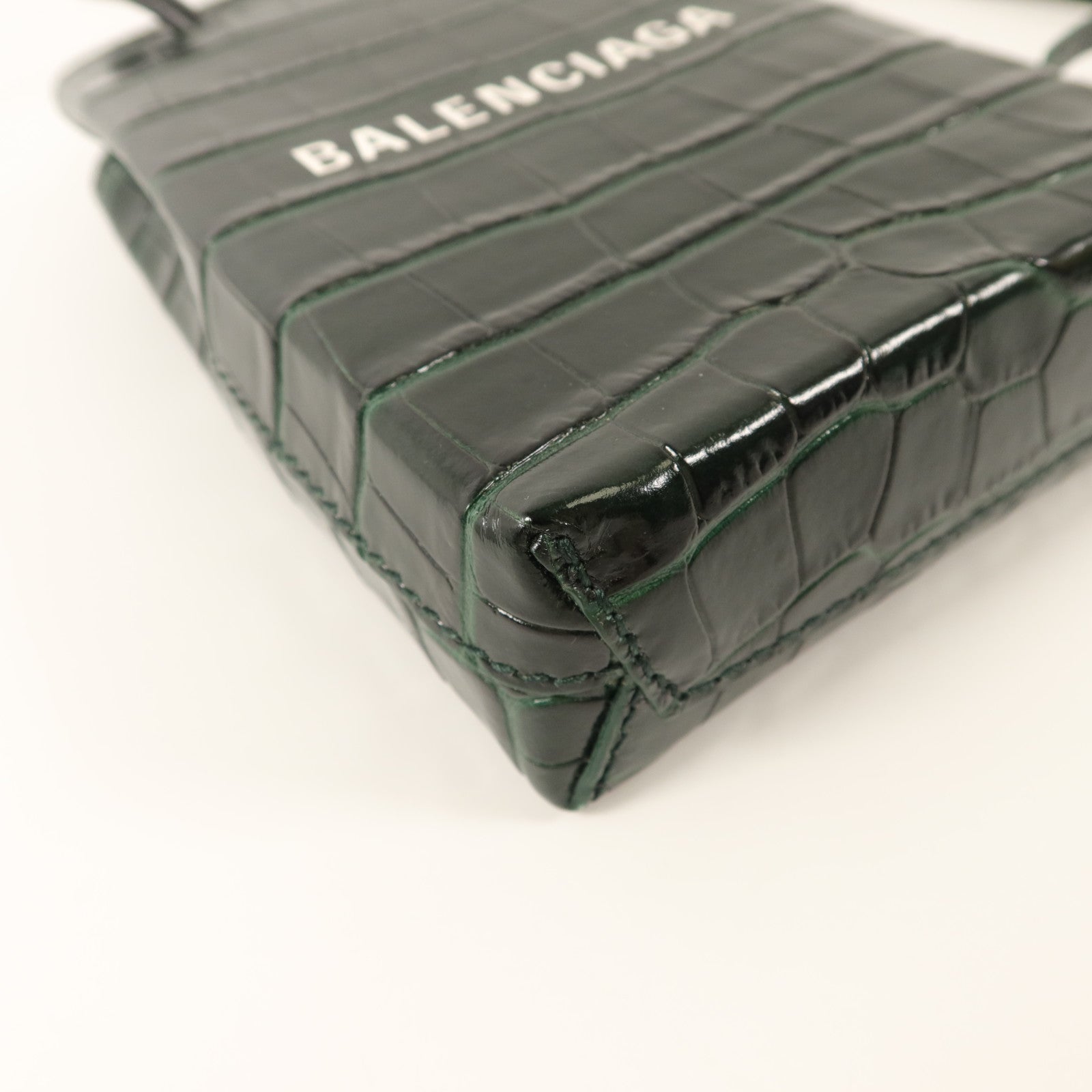 BALENCIAGA 牛皮皮革Shopping Phone Holder手挽肩背兩用袋