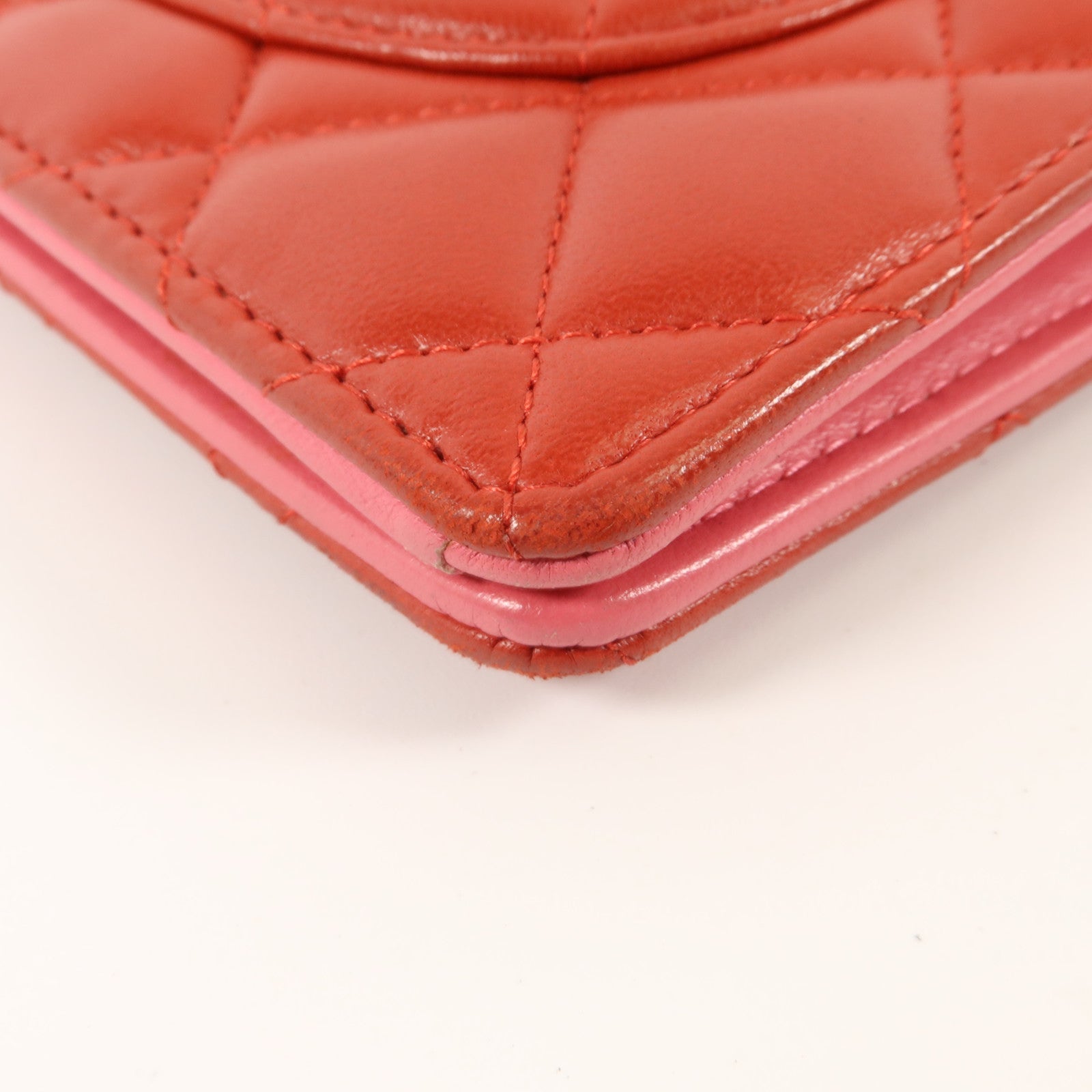 CHANEL 羊皮皮革Bifold Long Wallet長錢包