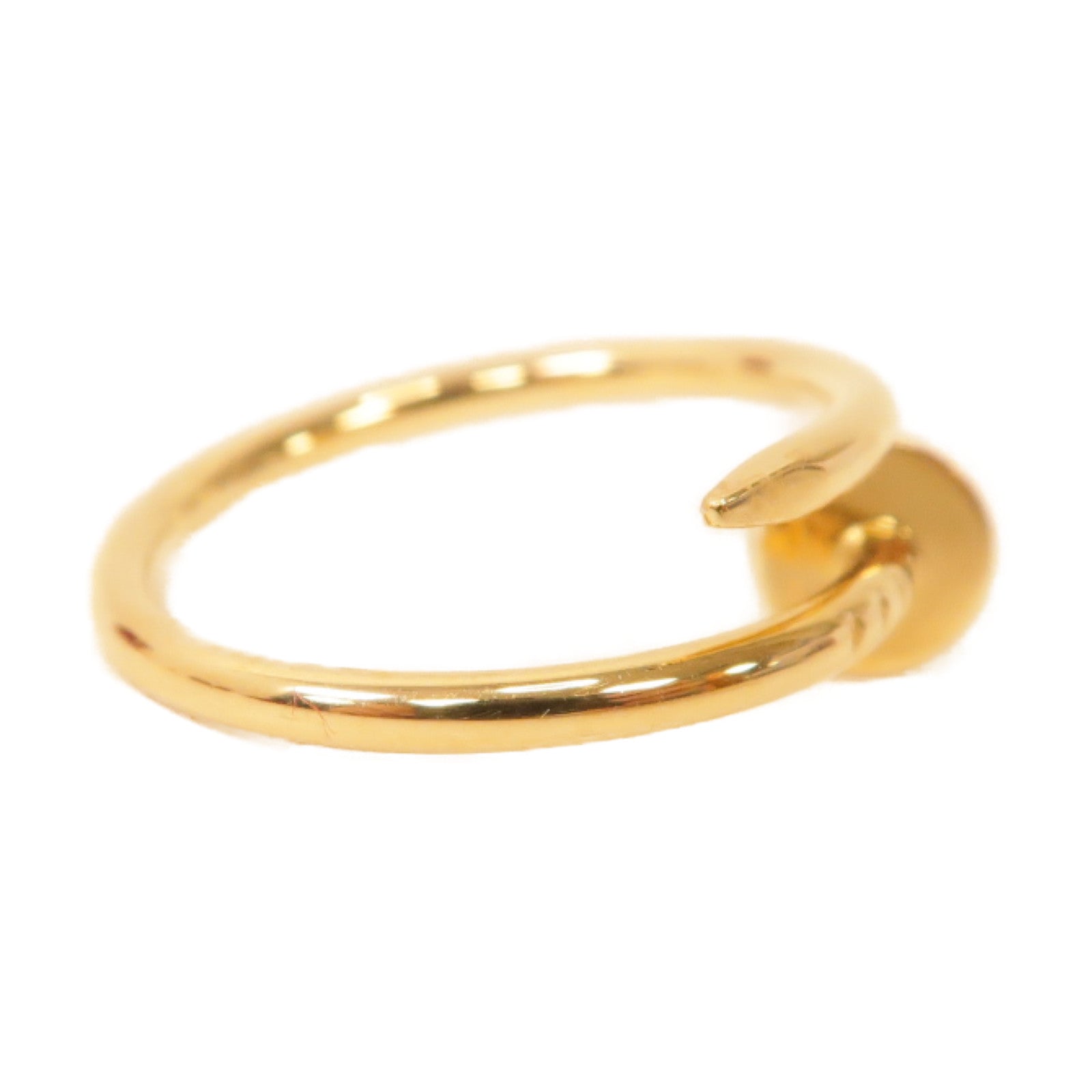 CARTIER 18K黃金Juste Un Clou Ring戒指US#6/Cartier#50