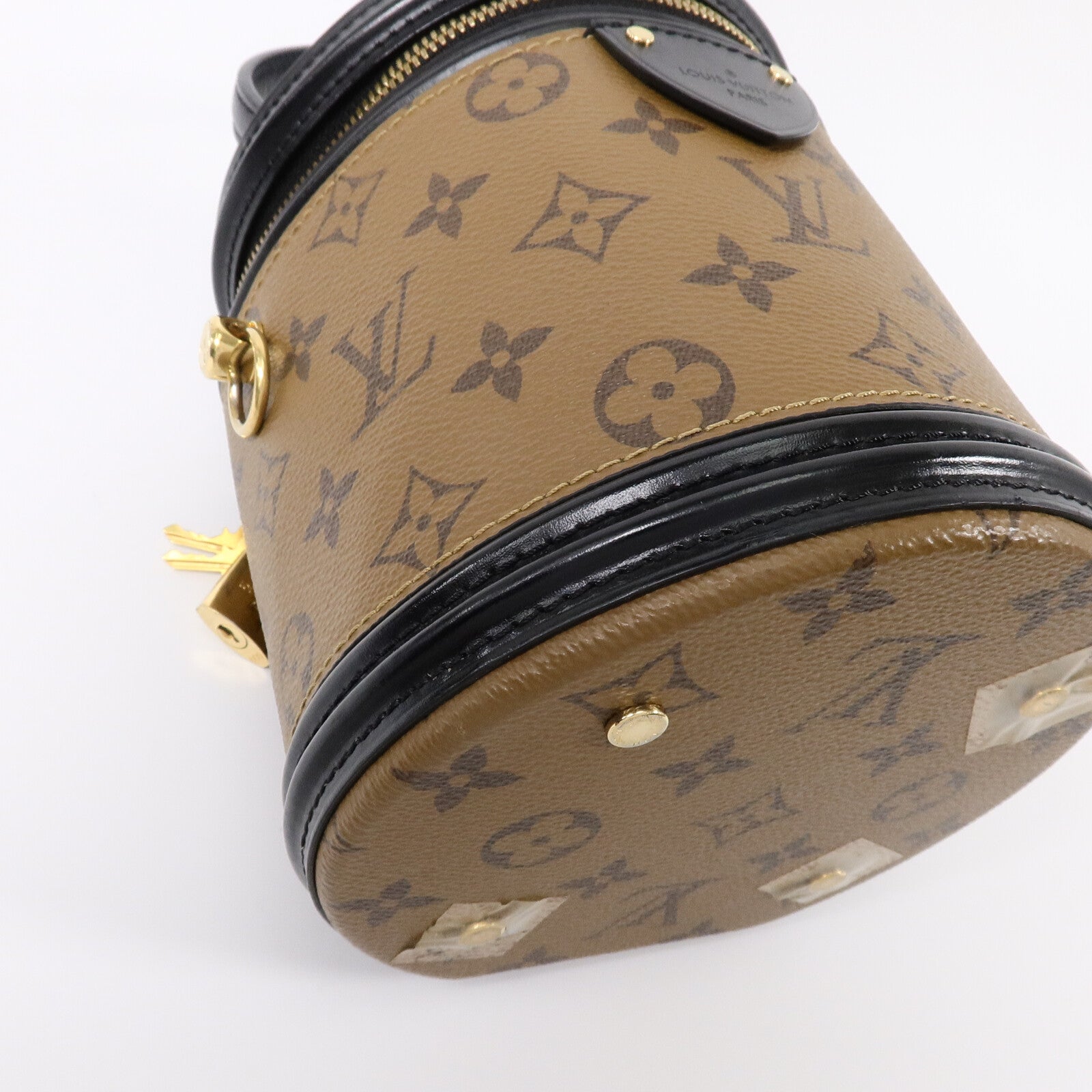 LOUIS VUITTON Monogram Reverse Cannes手挽肩背兩用袋