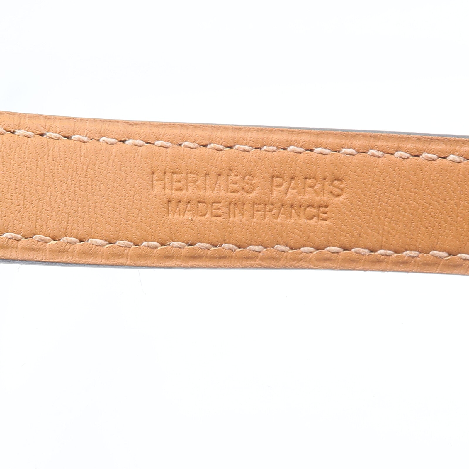 HERMES Swift皮革O'Kelly Double Tour Bracelet手帶Noir
