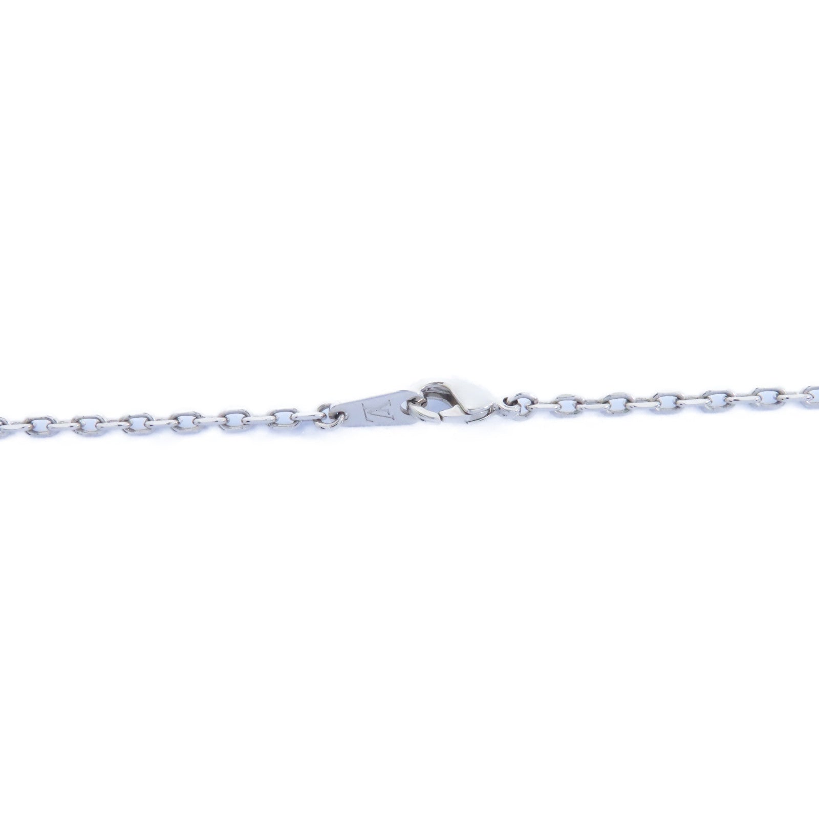 LOUIS VUITTON 金屬Paper Plane Necklace項鍊銀色