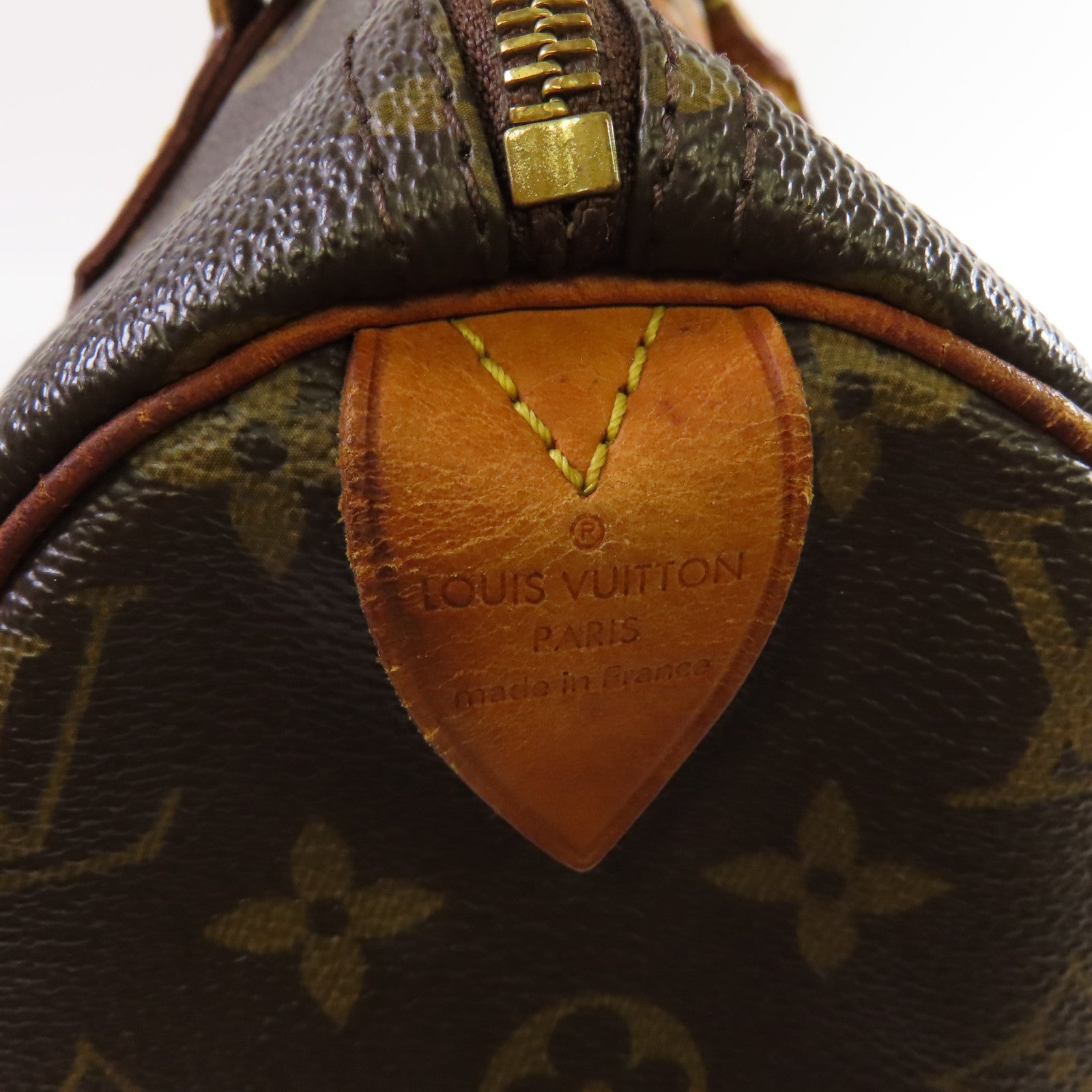 LOUIS VUITTON 【激減優惠】Monogram Speedy 30金扣手挽袋啡色