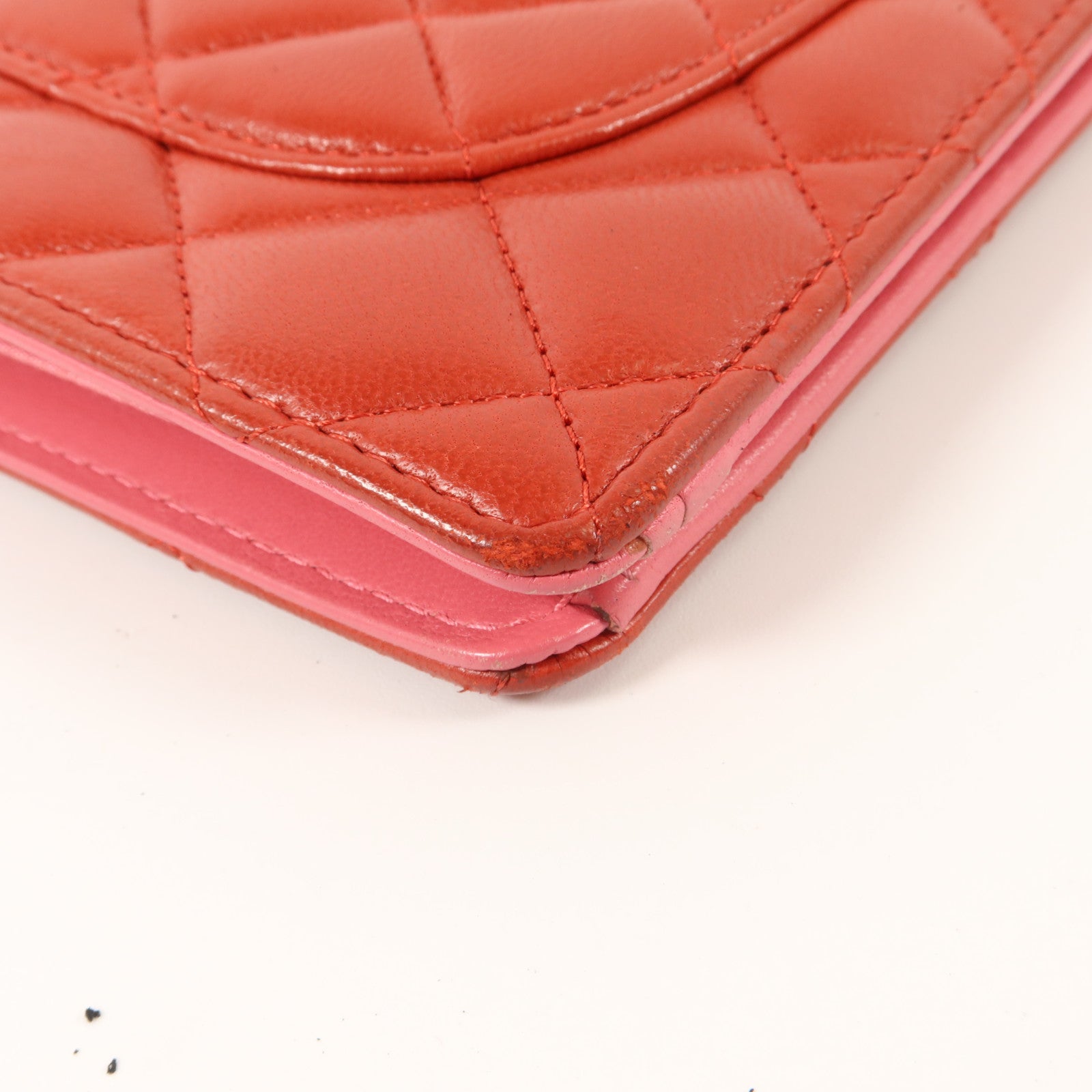 CHANEL 羊皮皮革Bifold Long Wallet長錢包