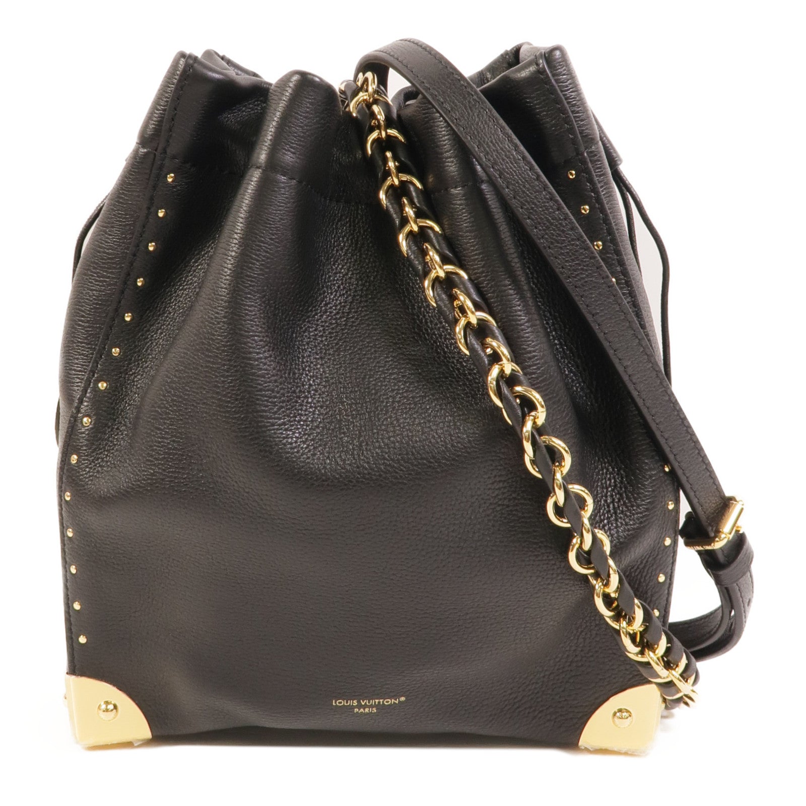 LOUIS VUITTON 牛皮皮革Noe Trunk手挽肩背兩用袋