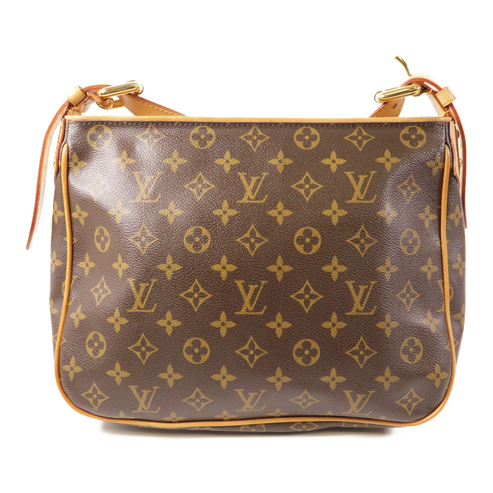 LOUIS VUITTON Monogram Hudson GM金扣肩背袋