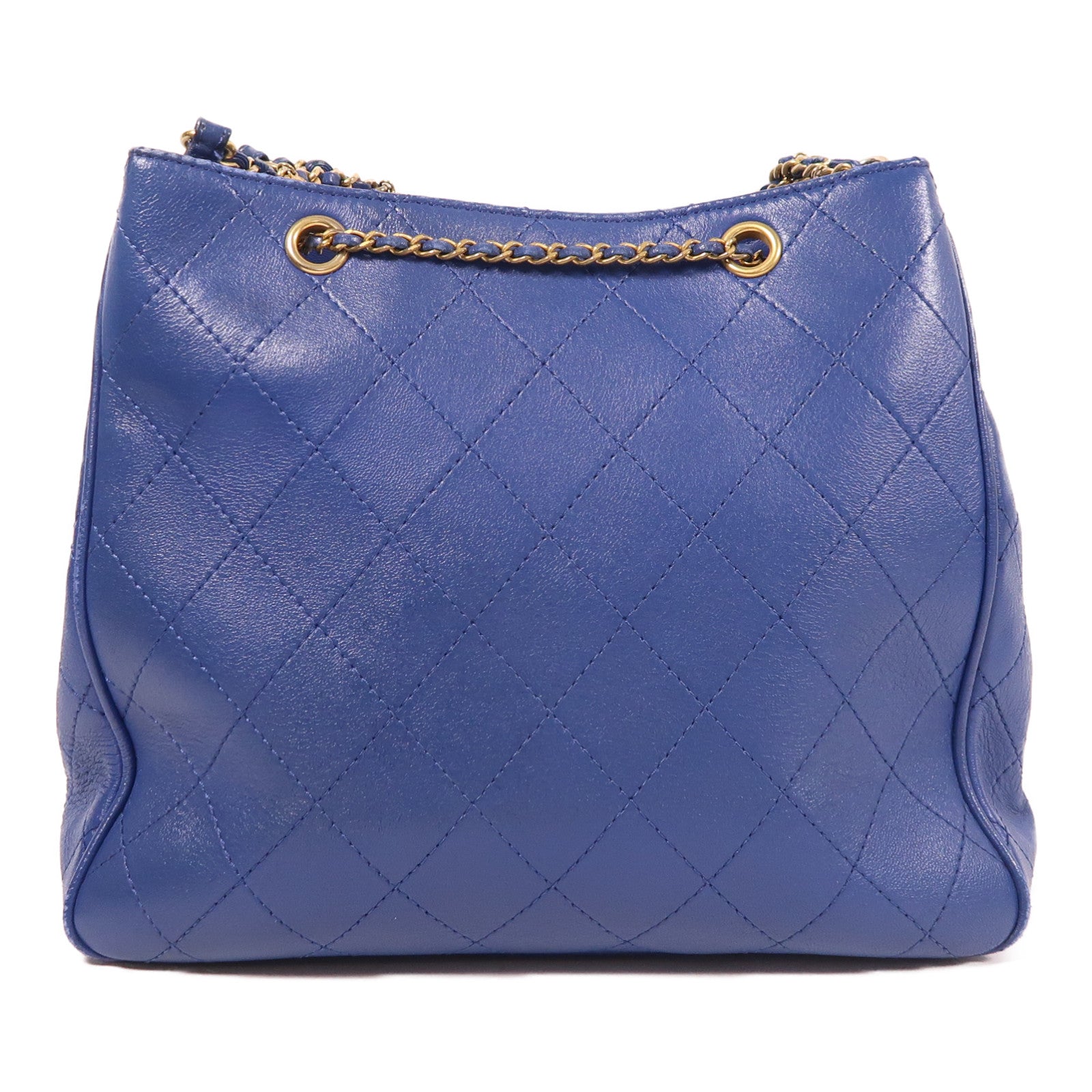 CHANEL【激減優惠】 牛皮皮革Shoulder Bag金扣肩背袋