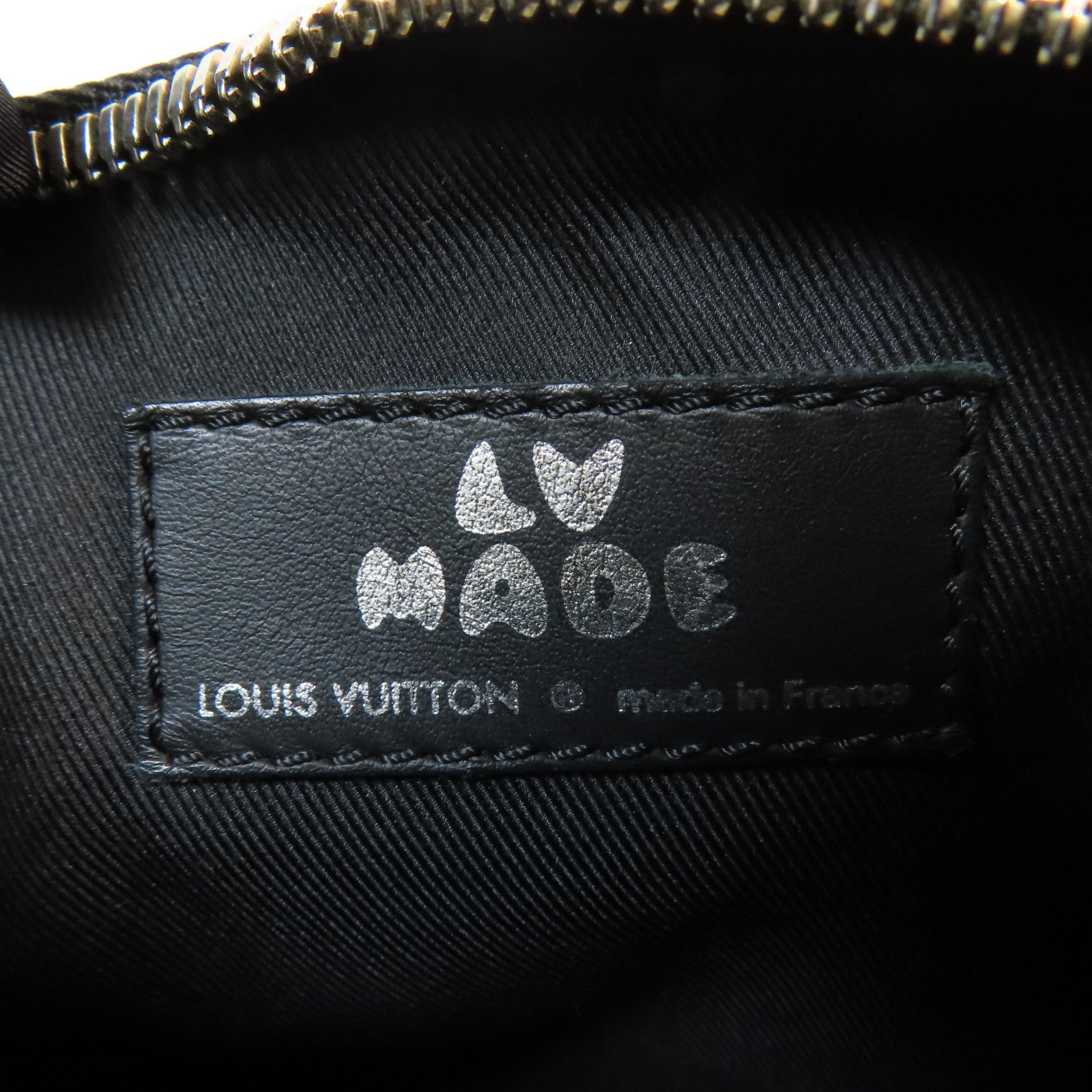 LOUIS VUITTON Monogram Denim Nigo Keepall XS銀扣手挽肩背兩用袋