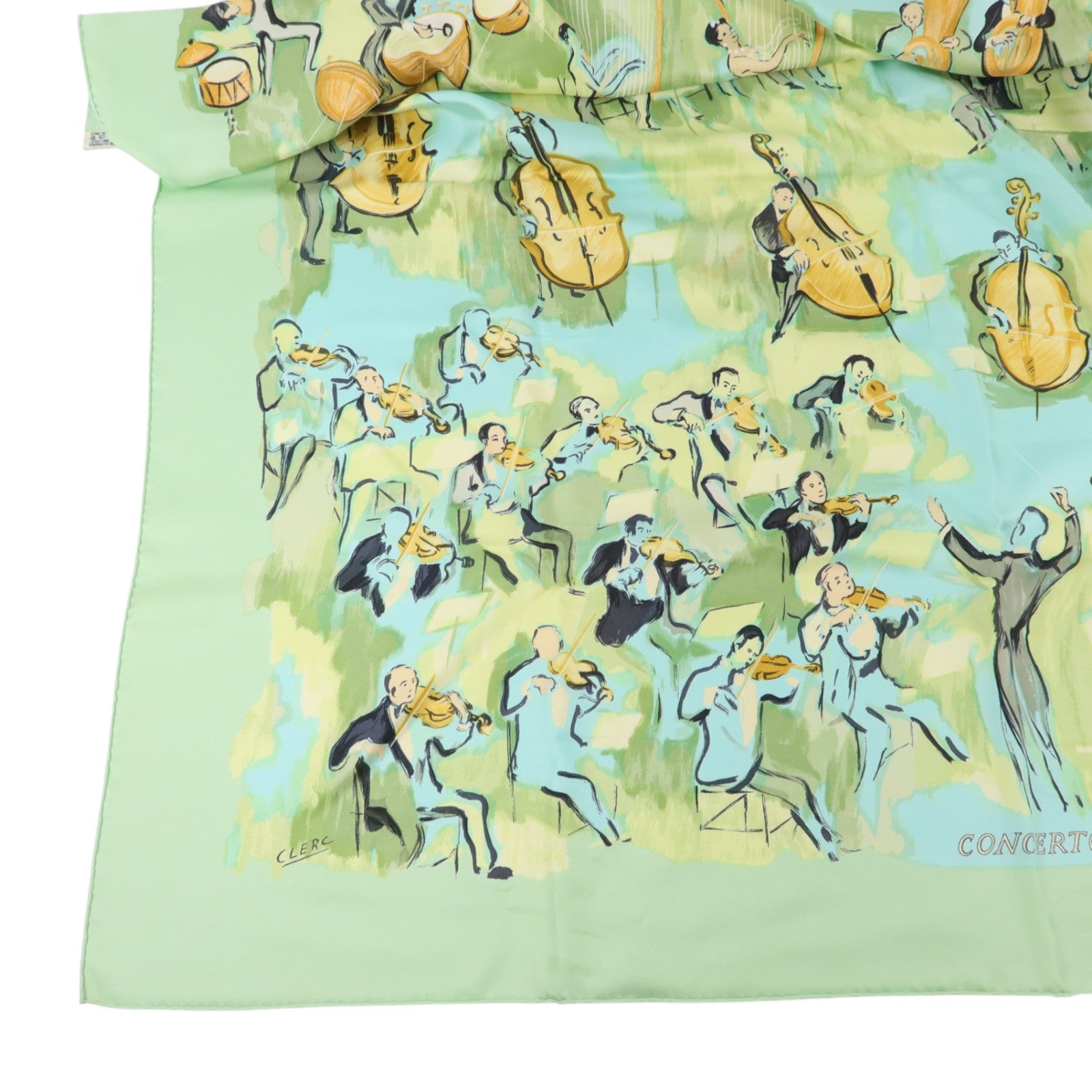 HERMES 絲質Scarf 90X90絲巾