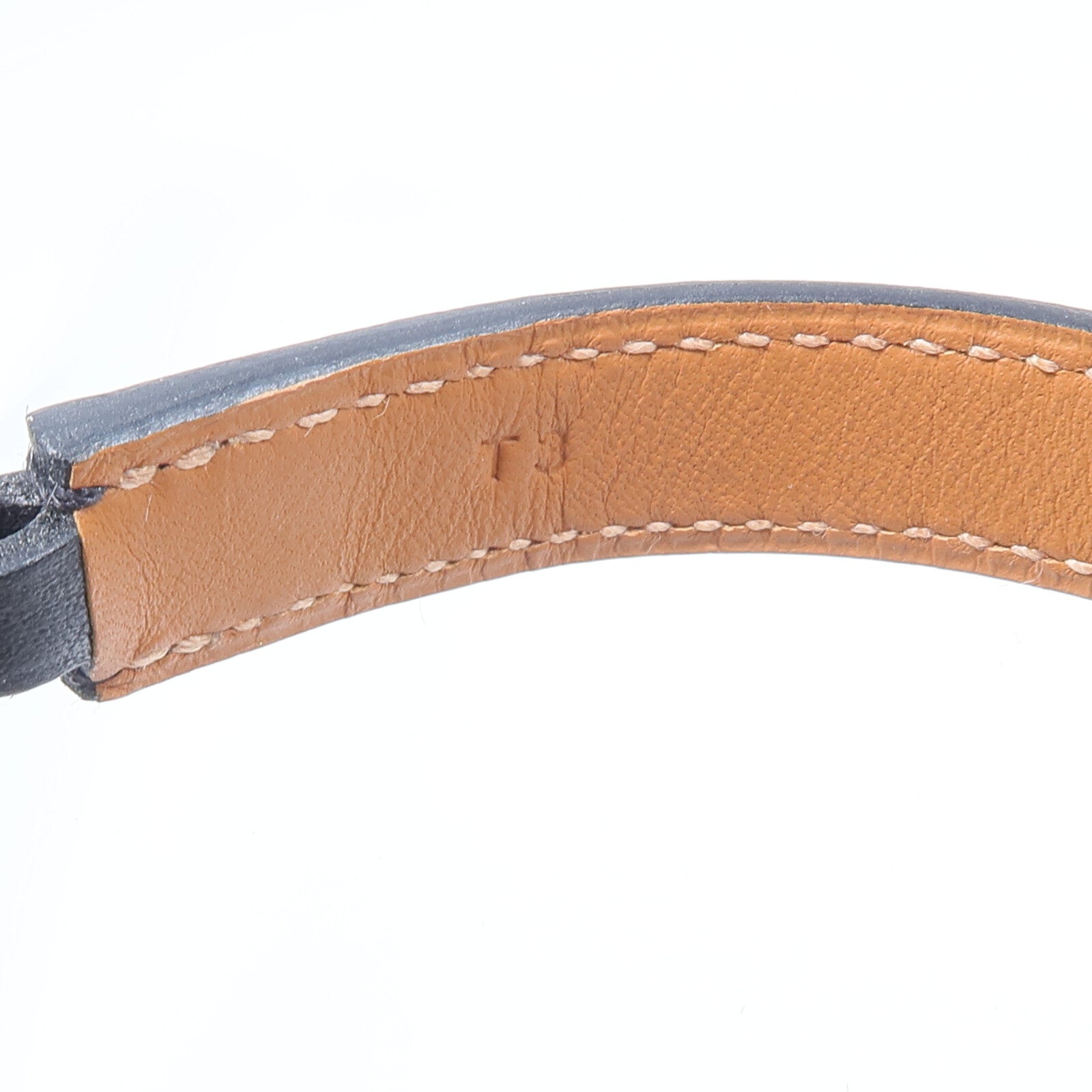 HERMES Swift皮革O'Kelly Double Tour Bracelet手帶Noir