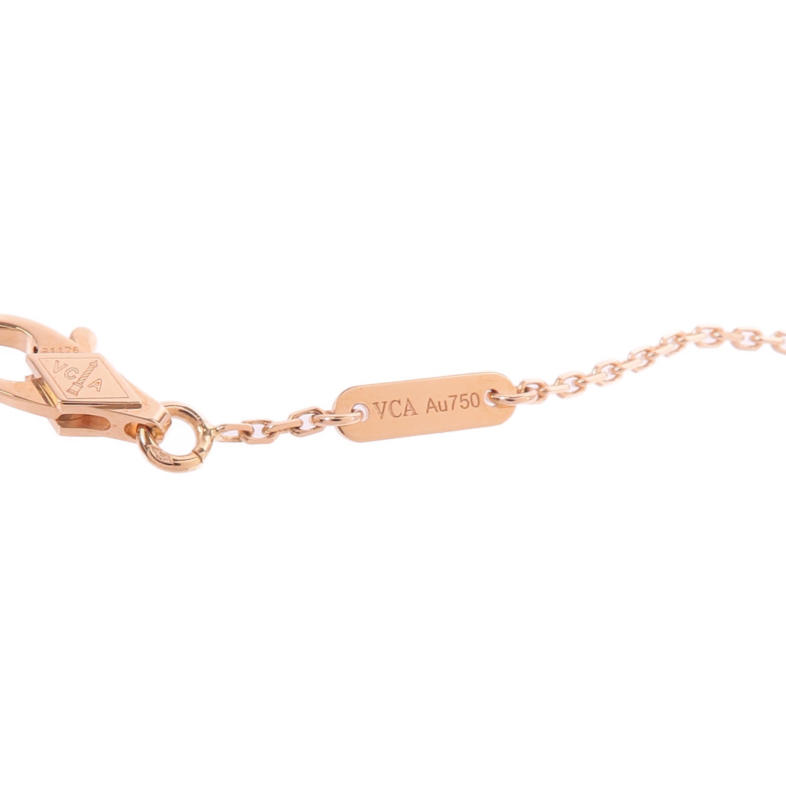Van Cleef & Arpels 18K玫瑰金Sweet Alhambra Bracelet手鏈