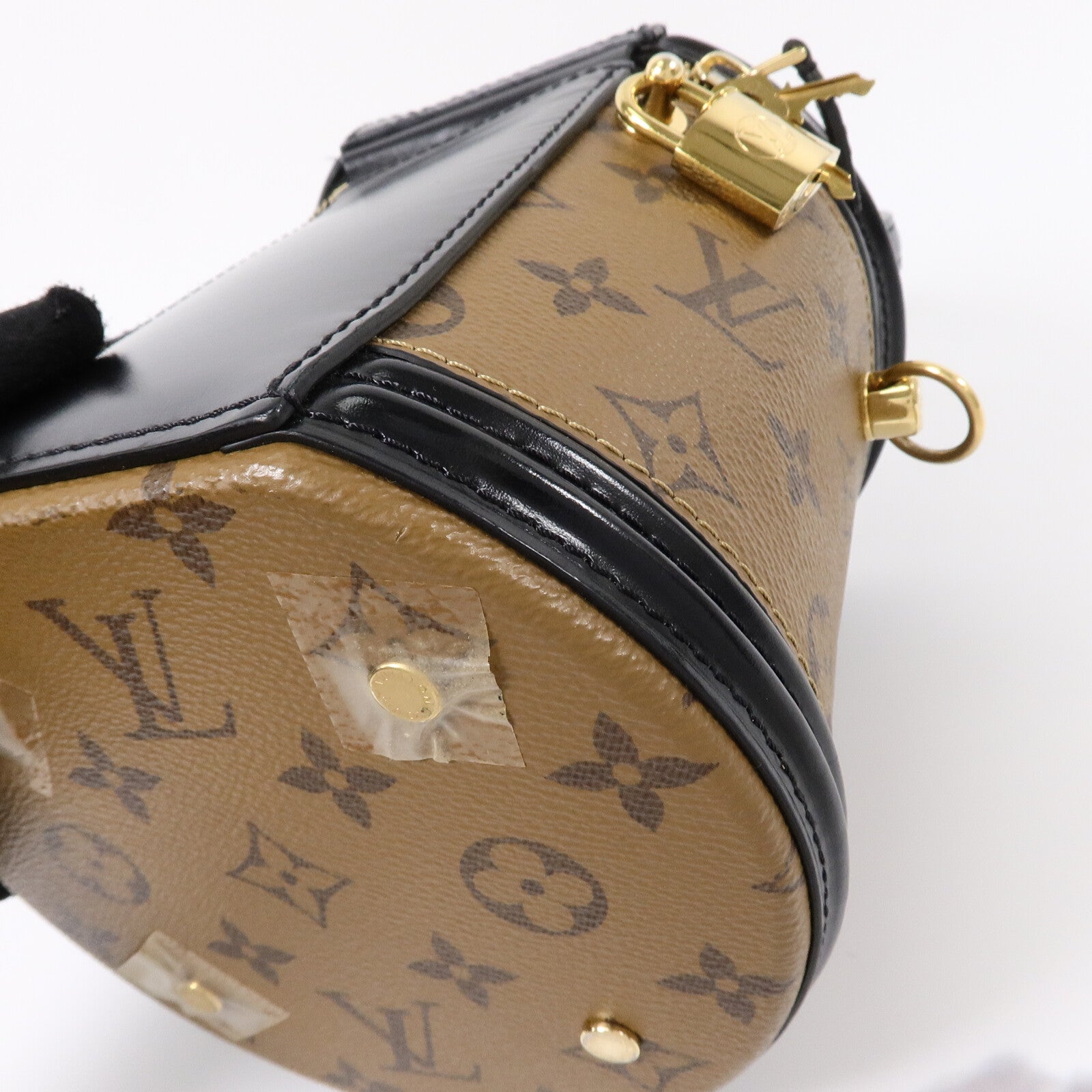 LOUIS VUITTON Monogram Reverse Cannes手挽肩背兩用袋