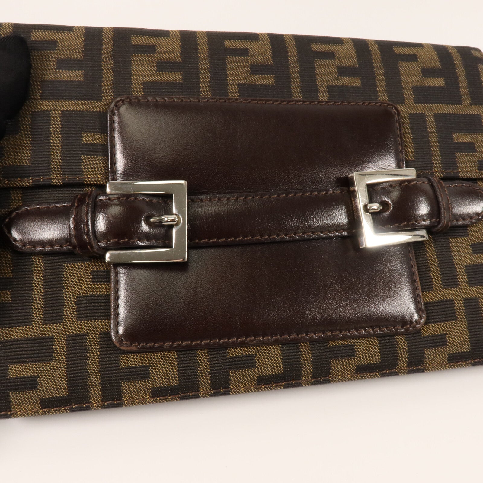 FENDI 帆布Zucca肩背袋