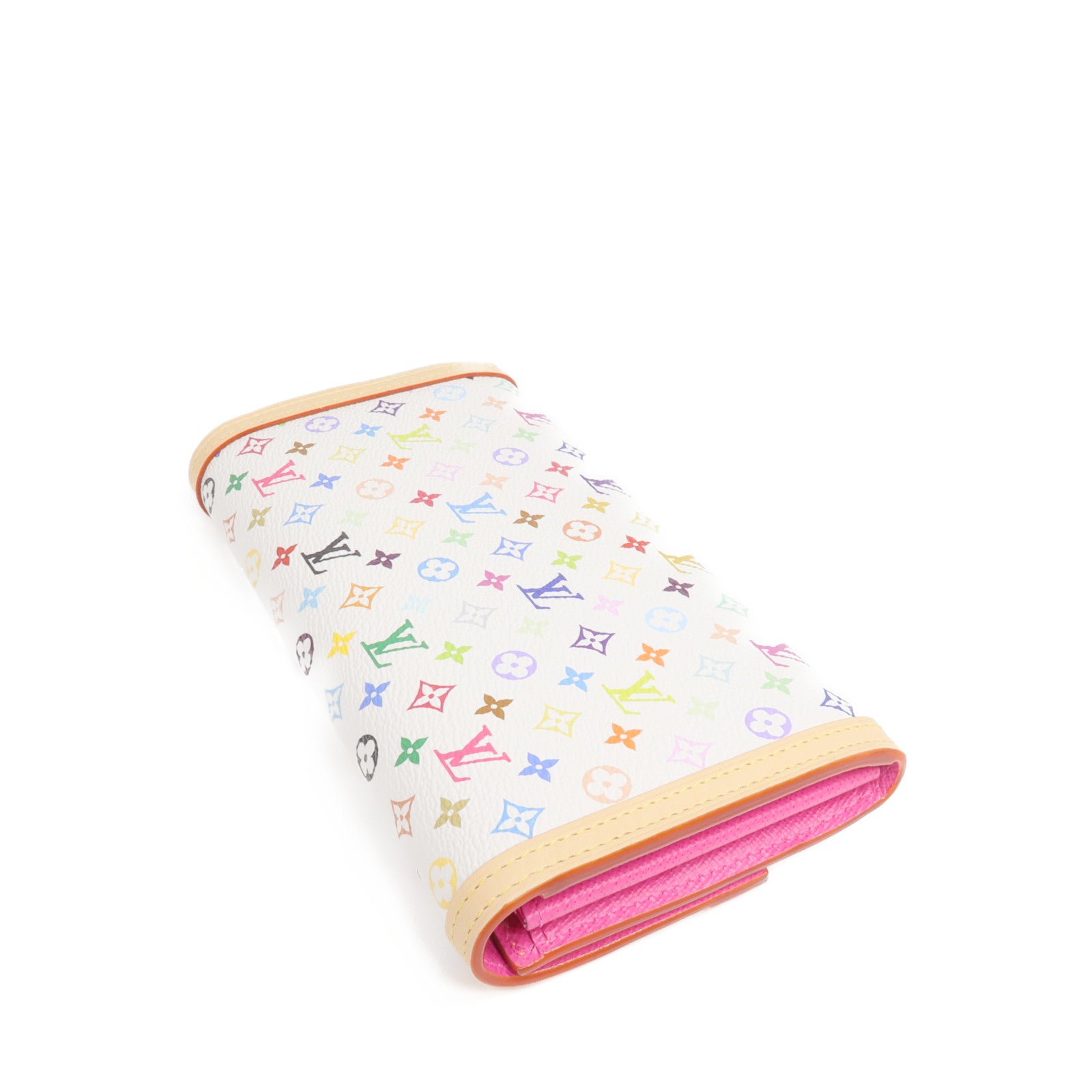 LOUIS VUITTON Monogram Multicolore LV x TM Sarah Wallet金扣長錢包