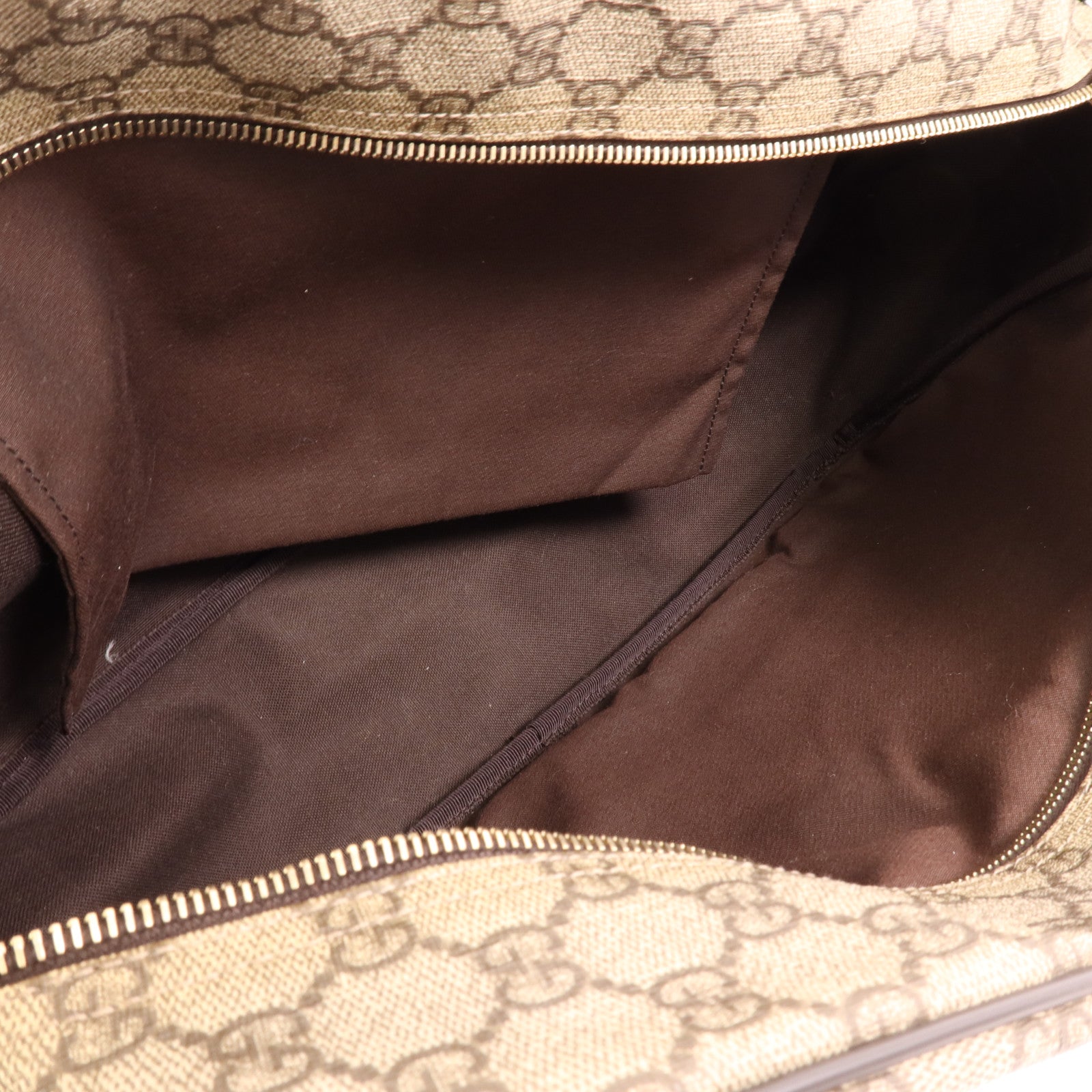 GUCCI 塗層帆布Shoulder Bag金扣肩背袋