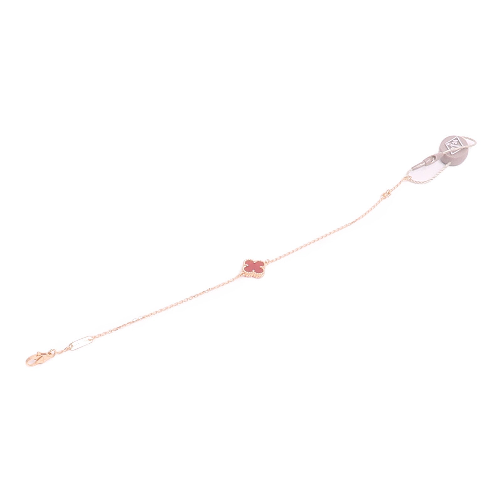 Van Cleef & Arpels 18K玫瑰金Sweet Alhambra Bracelet手鏈