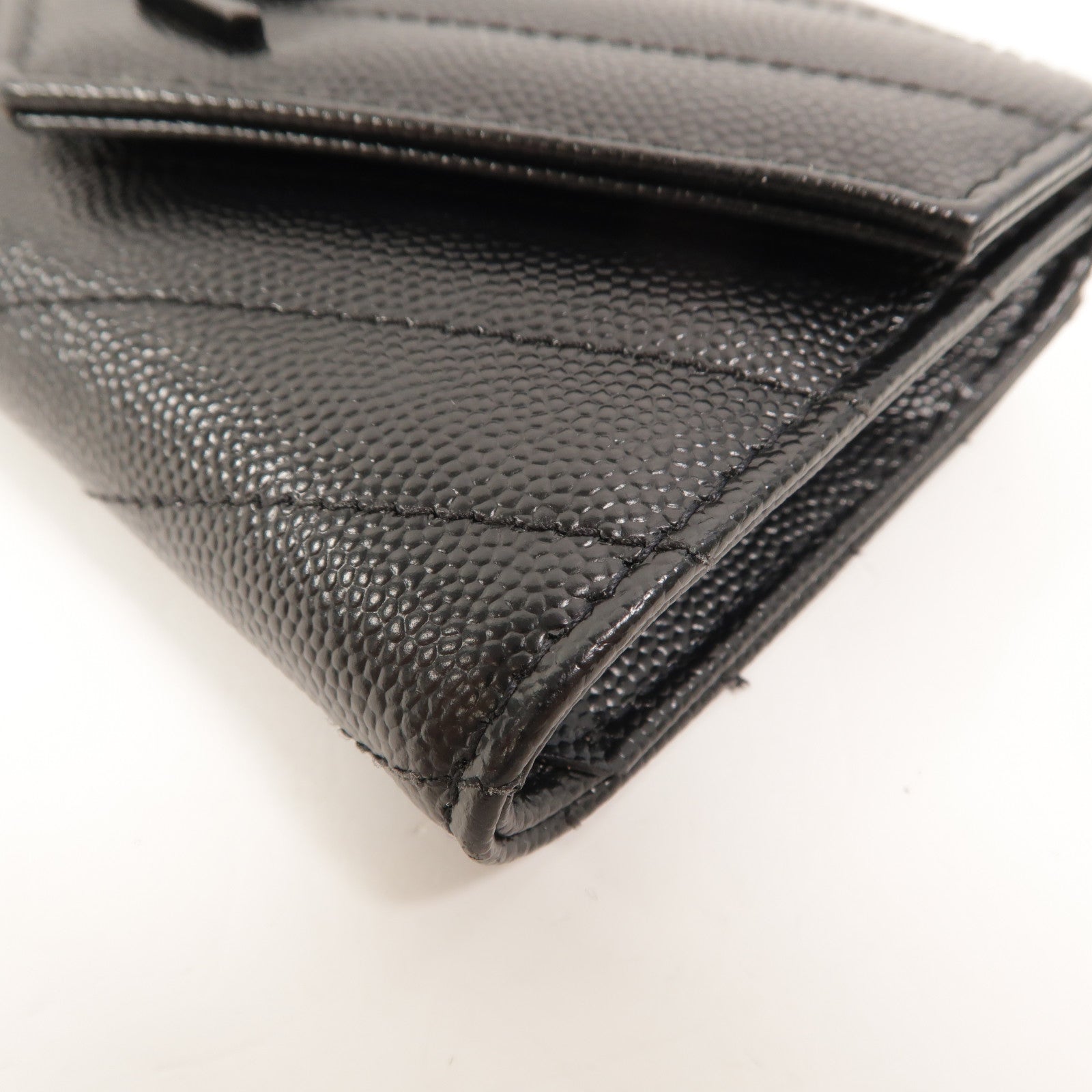 SAINT LAURENT 牛皮皮革Small Envelope Wallet錢包