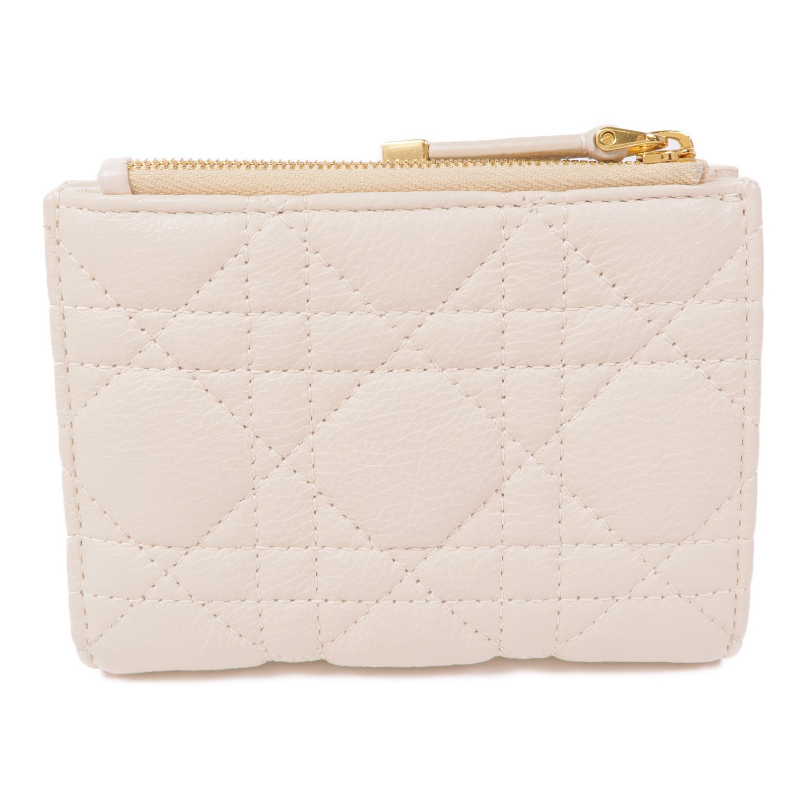 Dior 牛皮皮革Women Slg Medium Wallet金扣錢包