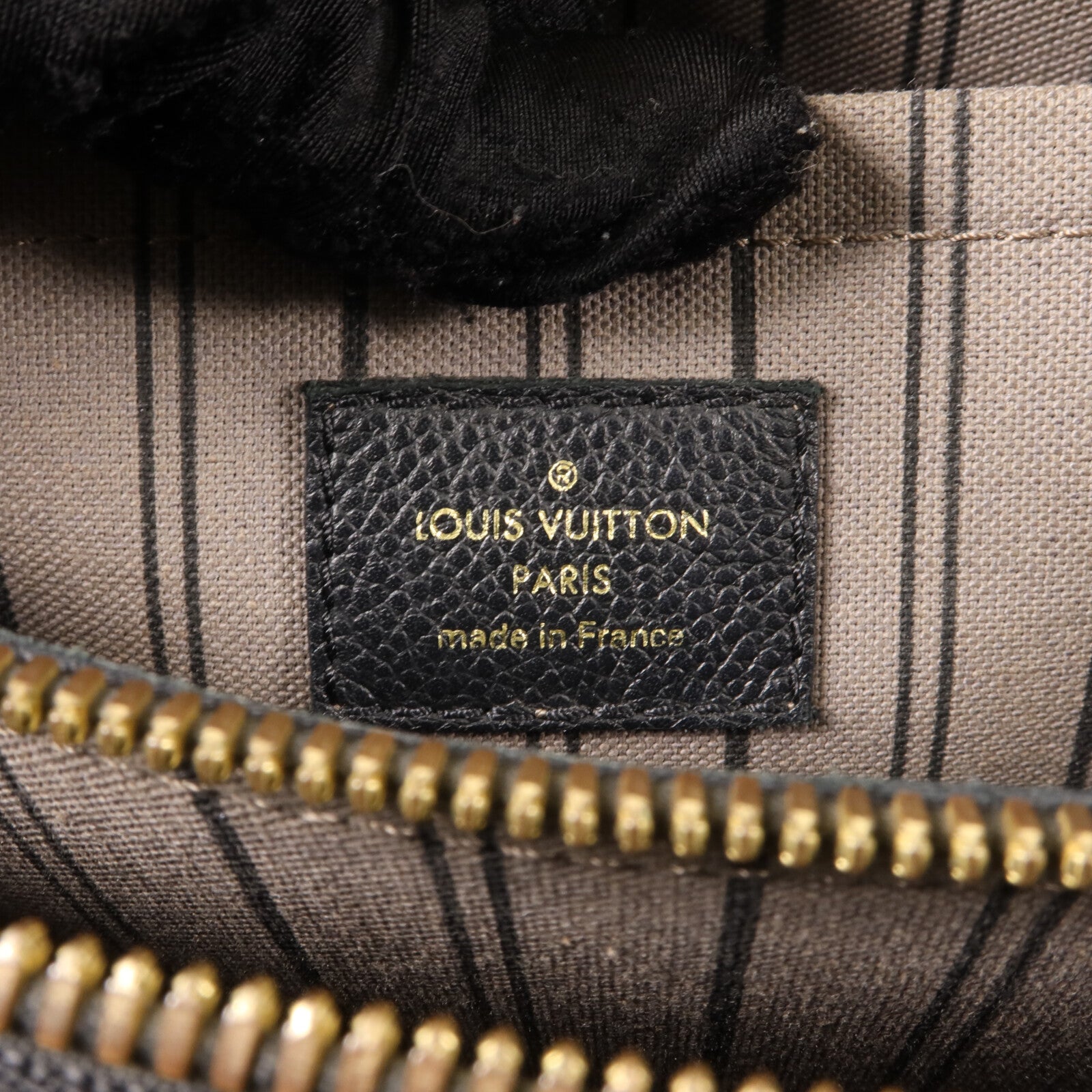 LOUIS VUITTON Monogram Empreinte Montaigne MM手挽肩背兩用袋