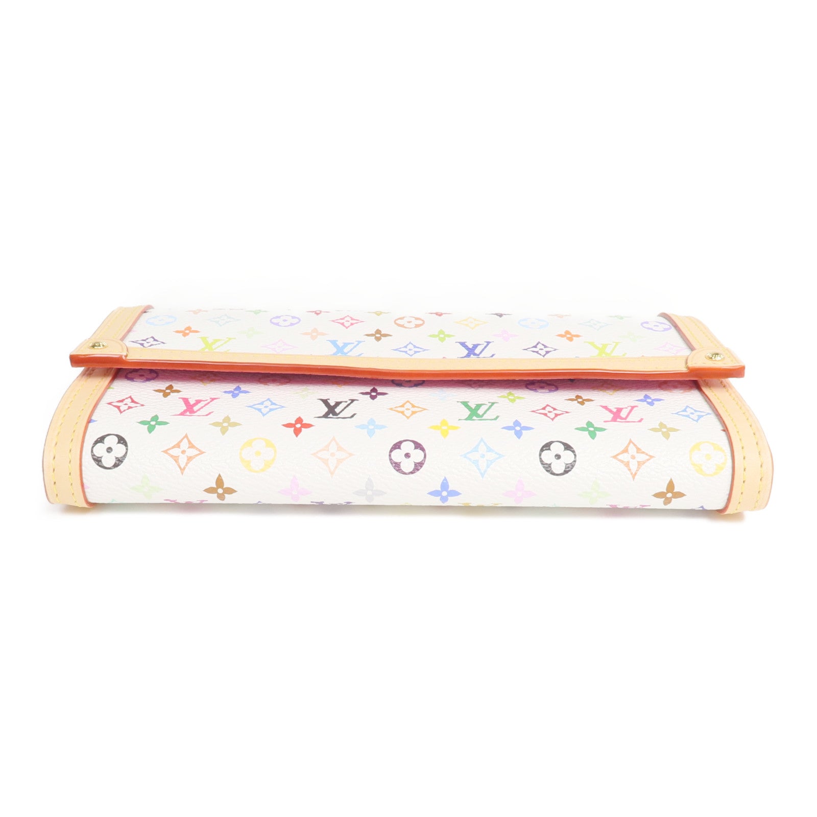 LOUIS VUITTON Monogram Multicolore LV x TM Sarah Wallet金扣長錢包