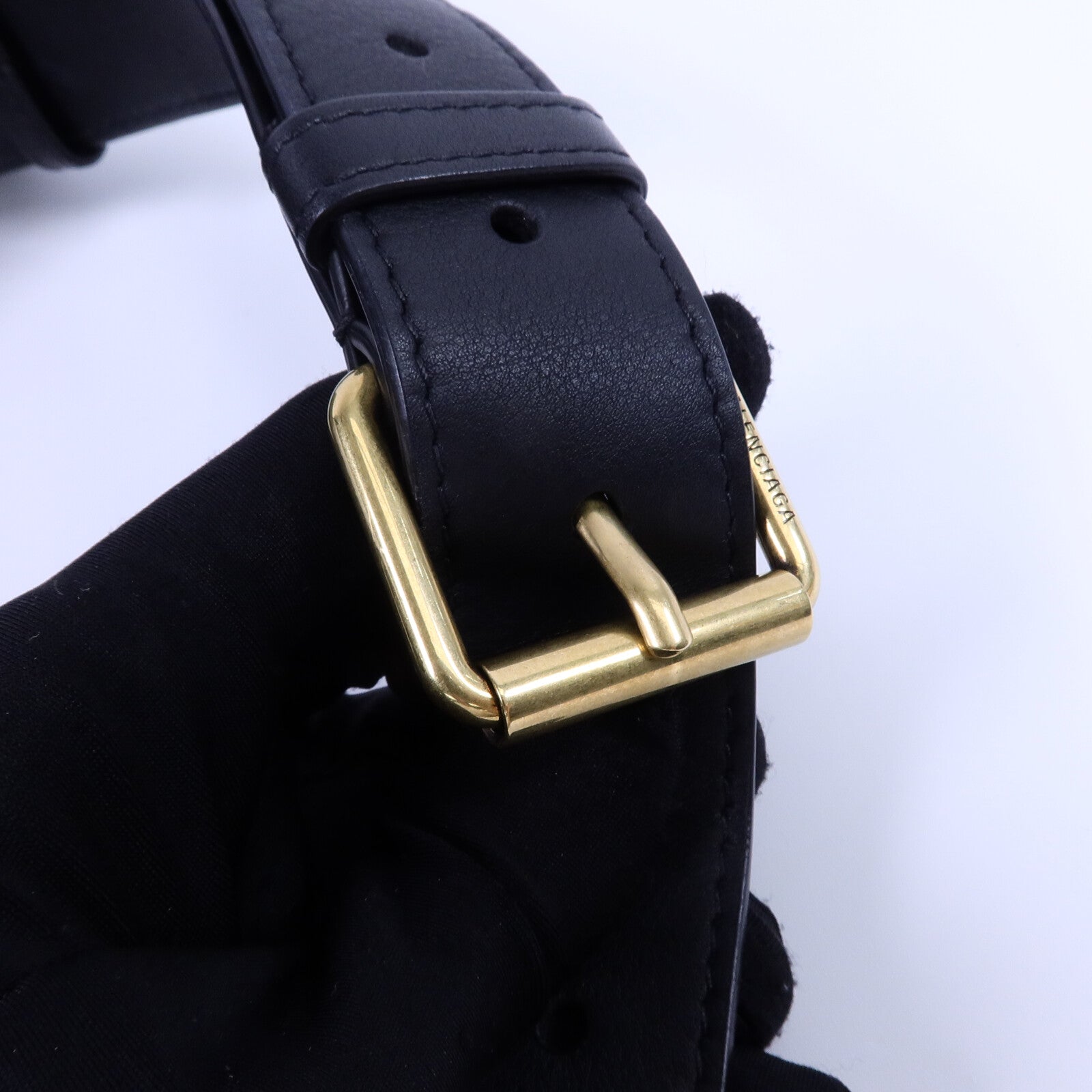 BALENCIAGA 牛皮皮革Downtown Medium肩背袋